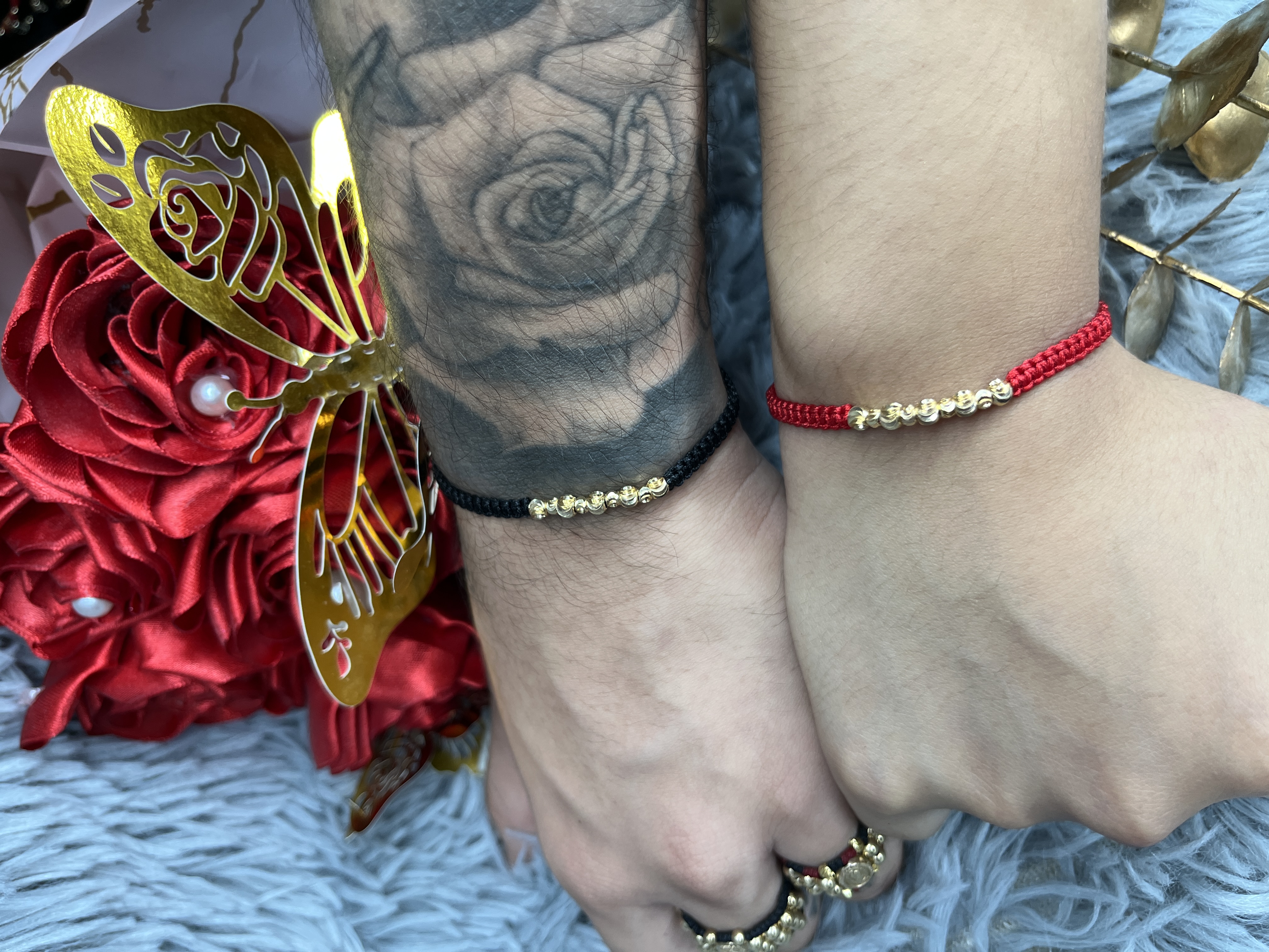 CONJUNTO PULSERAS INTERCALADAS ITALY