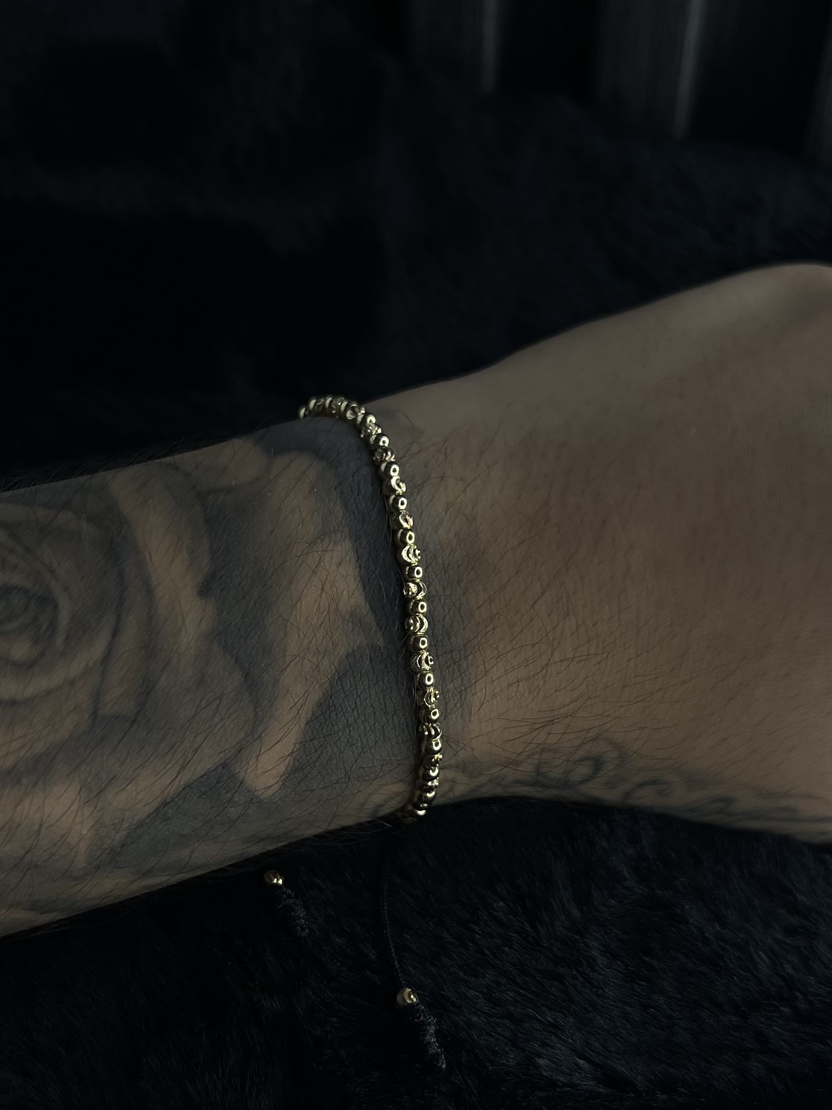 PULSERA FULL BALÍN 3MM INTERCALADA ITALY LISO