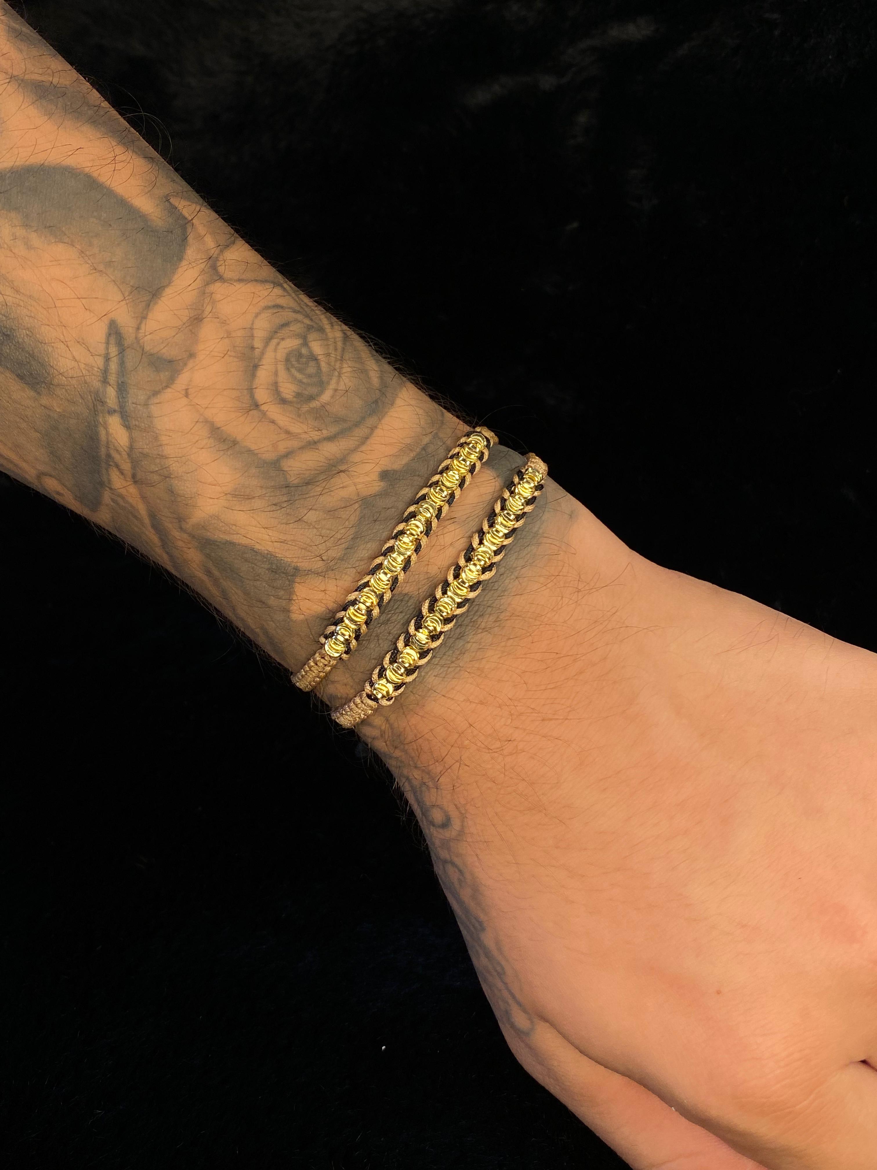 CONJUNTO PULSERAS ENTRELAZADO ITALY