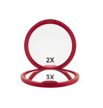Double-Sided Compact Mirror