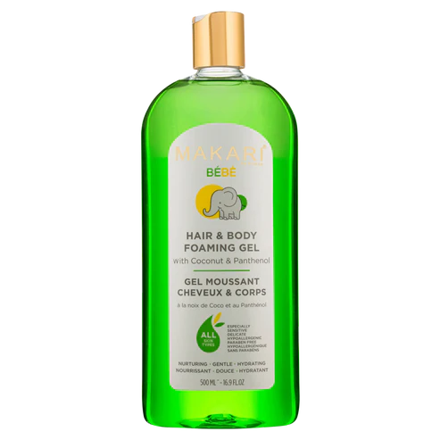 Makari Bébé Hair & Body Foaming Gel