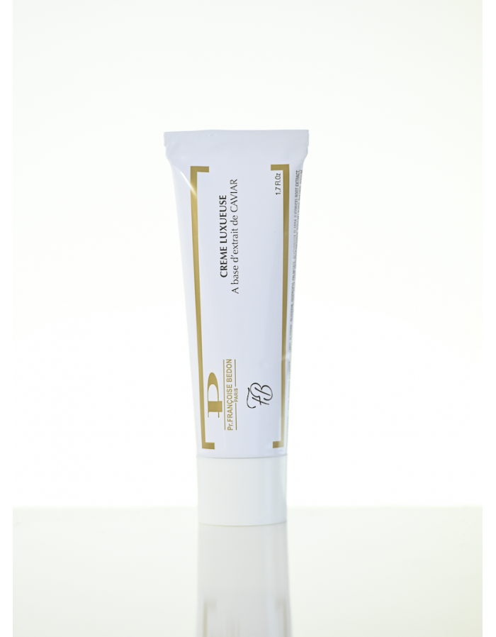 Crème Luxueuse à base d'extrait de caviar