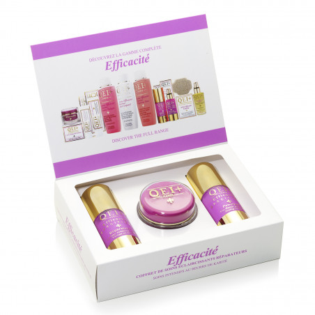 QEI+ Efficacité Shea Butter Repairing Care Set