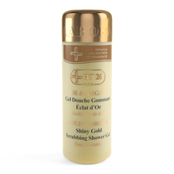 HT26 Gold & Argan Shiny Gold Scrubbing Shower Gel