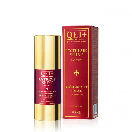 QEI+ Extreme Shine Carrot Face Night Cream