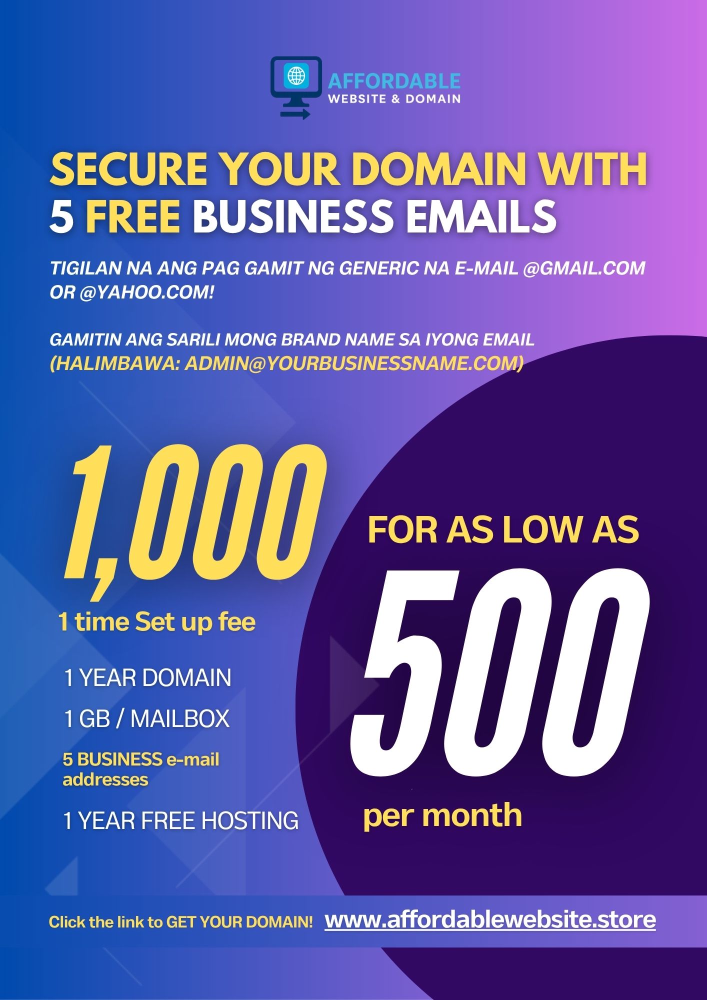 Business Email Setup Service