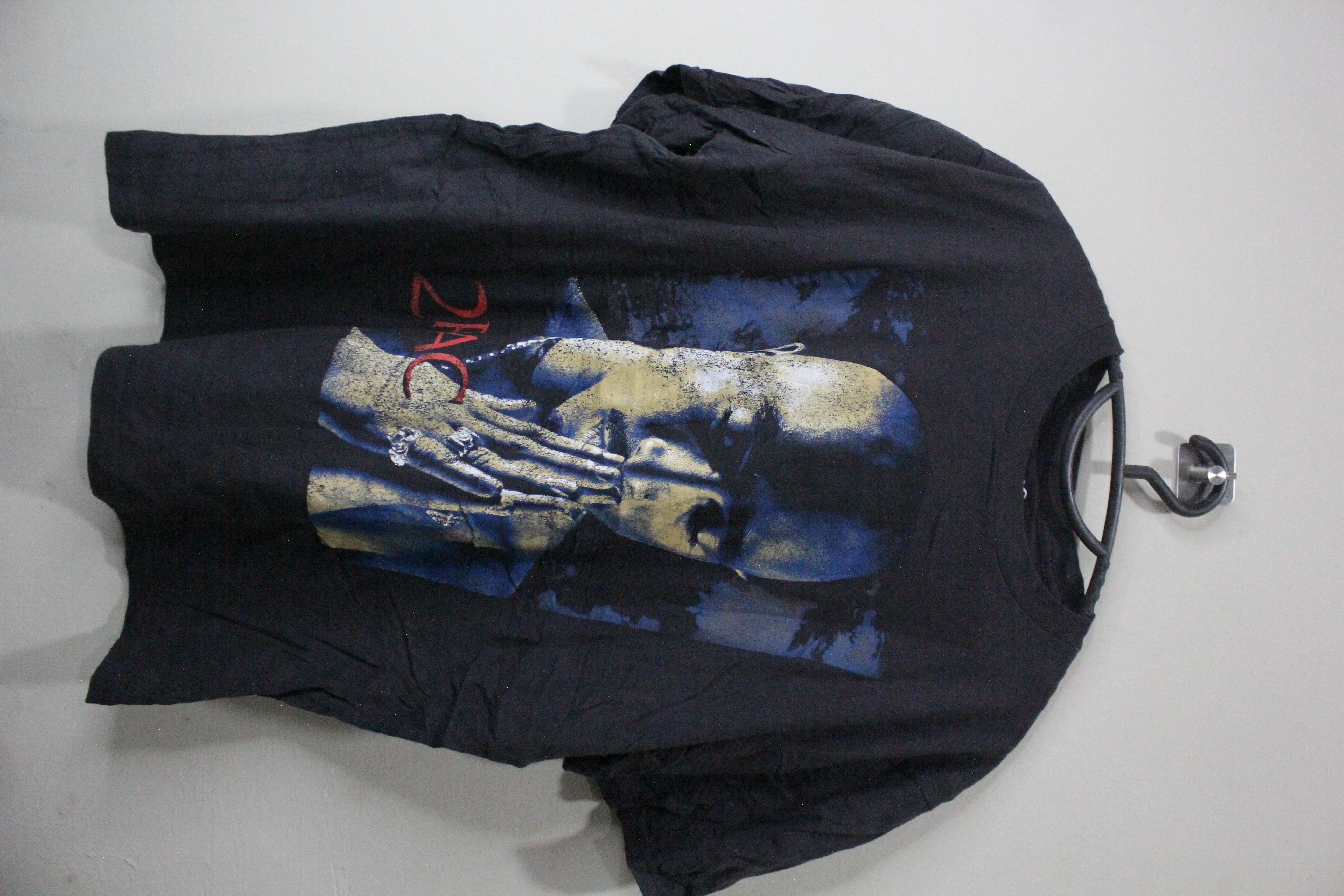 Graphic Print Black T-shirt