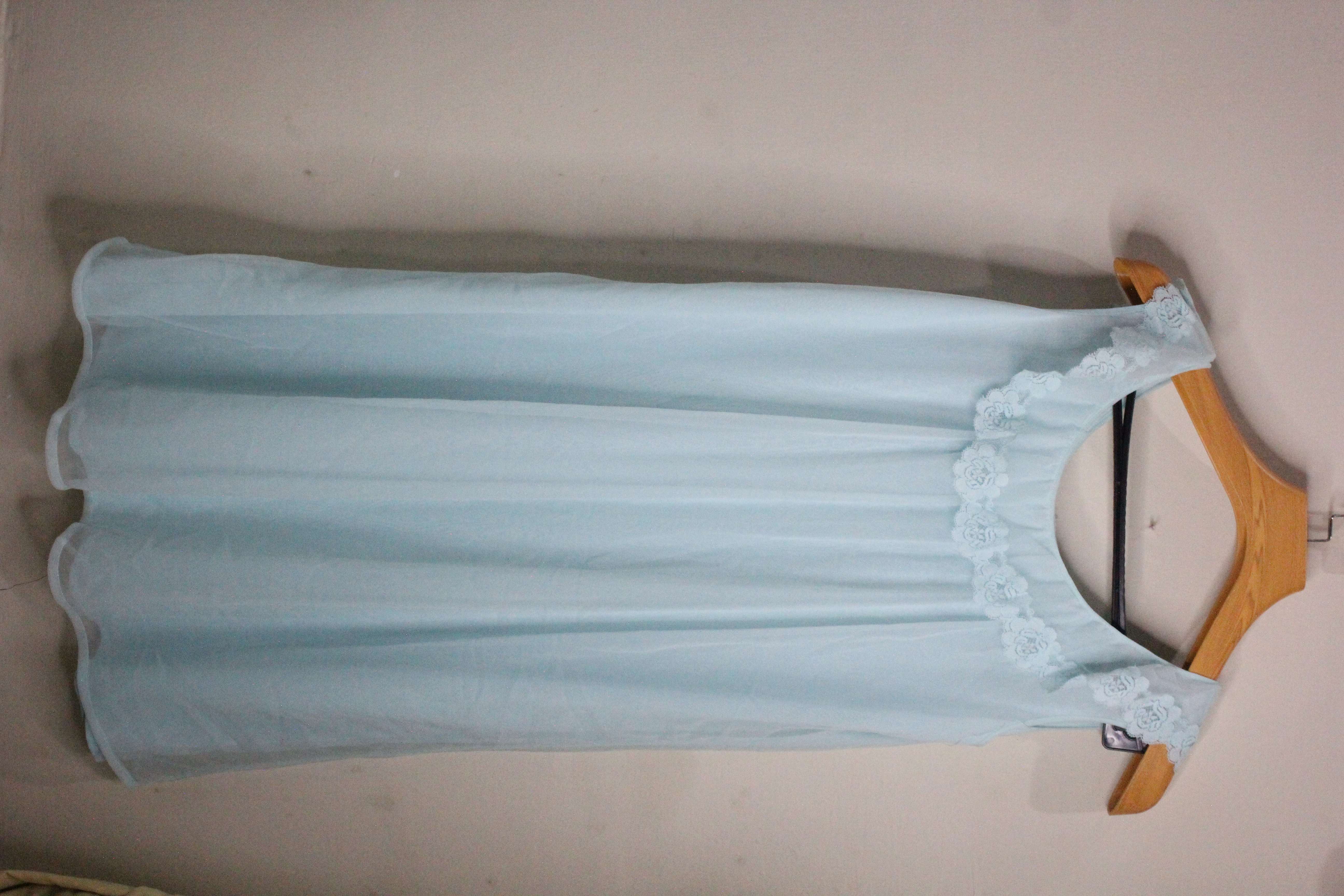 Light Blue Sleeveless Dress