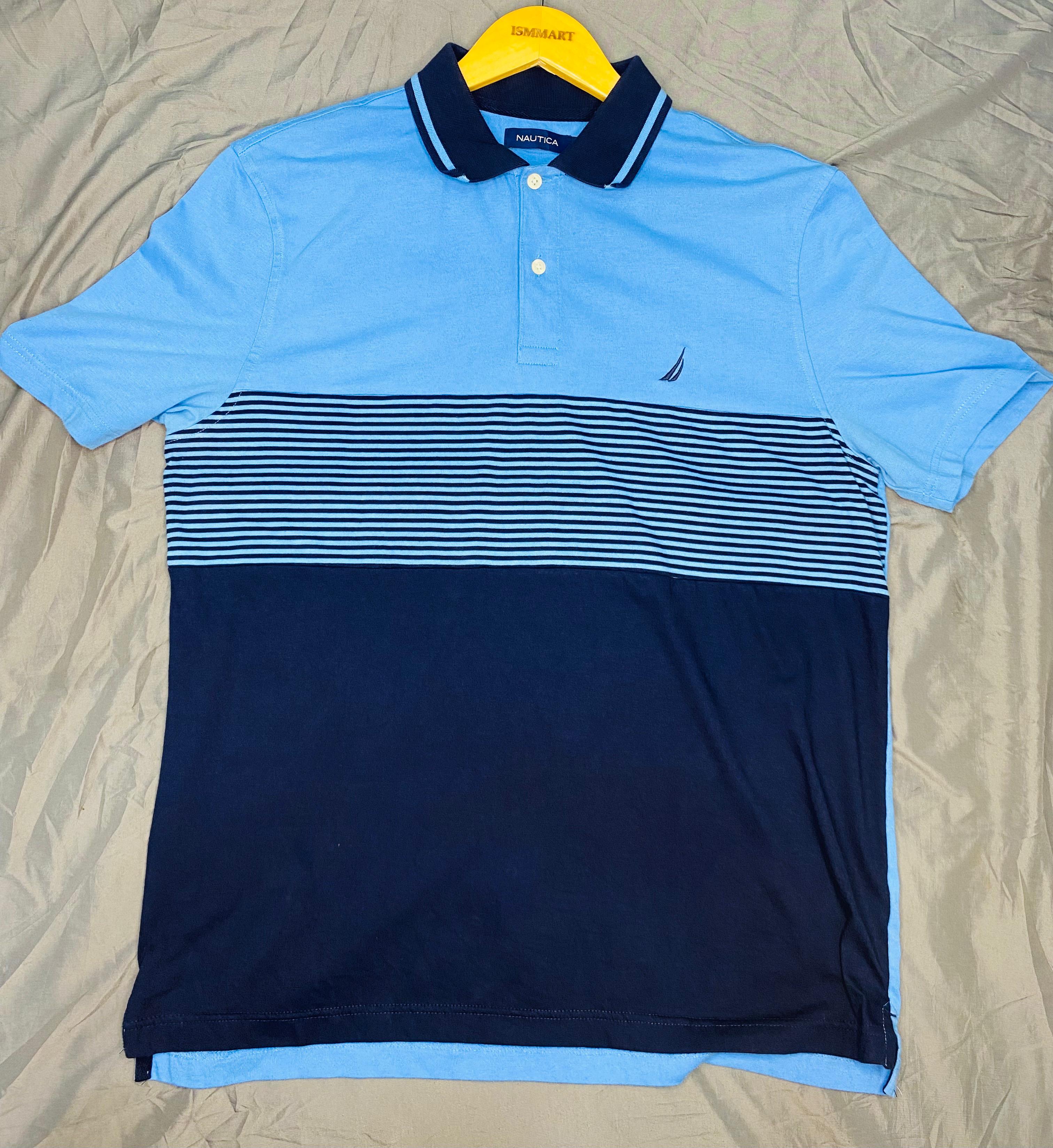 Nautica Men's Blue Polo Shirt