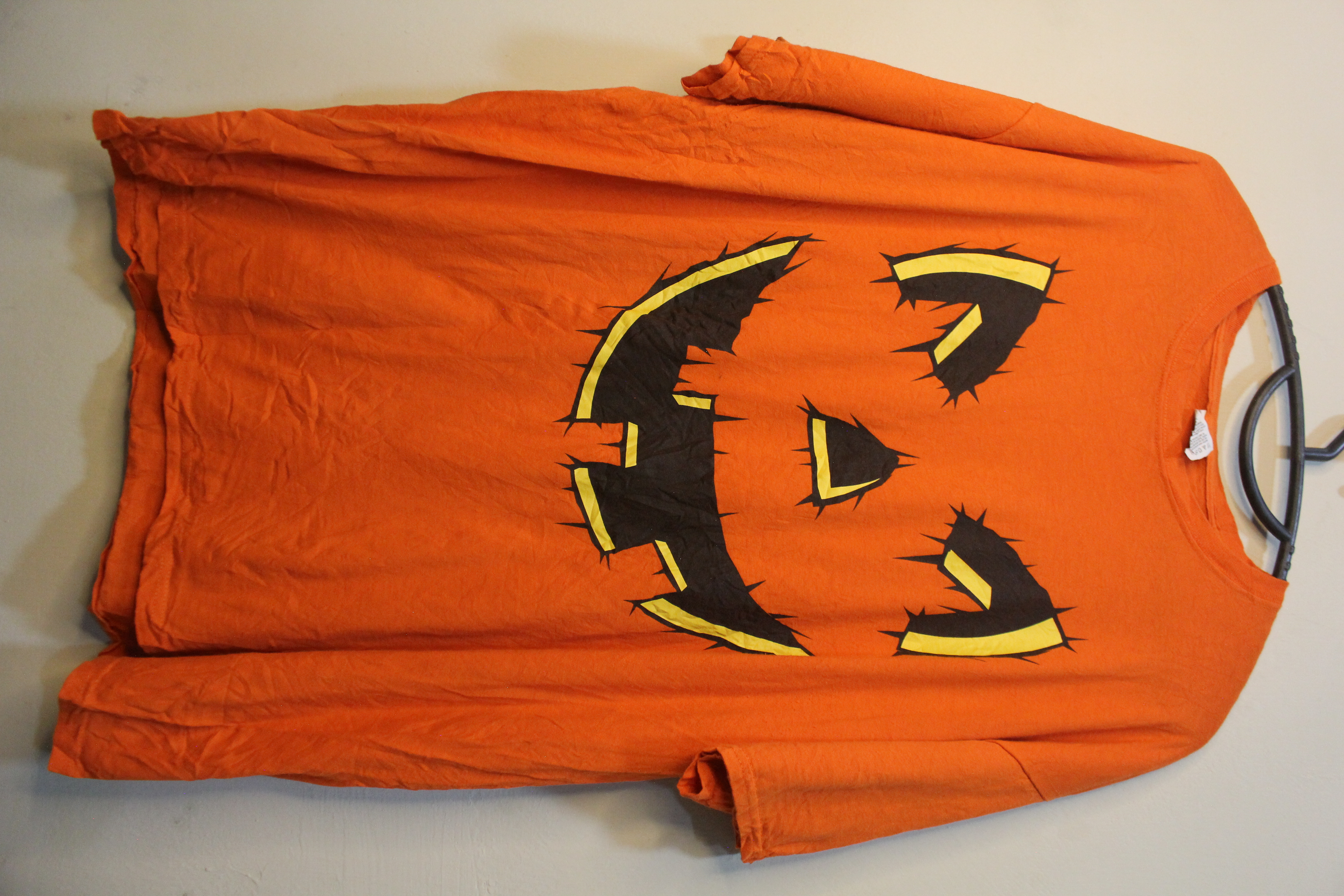Pumpkin Face Halloween T-shirt
