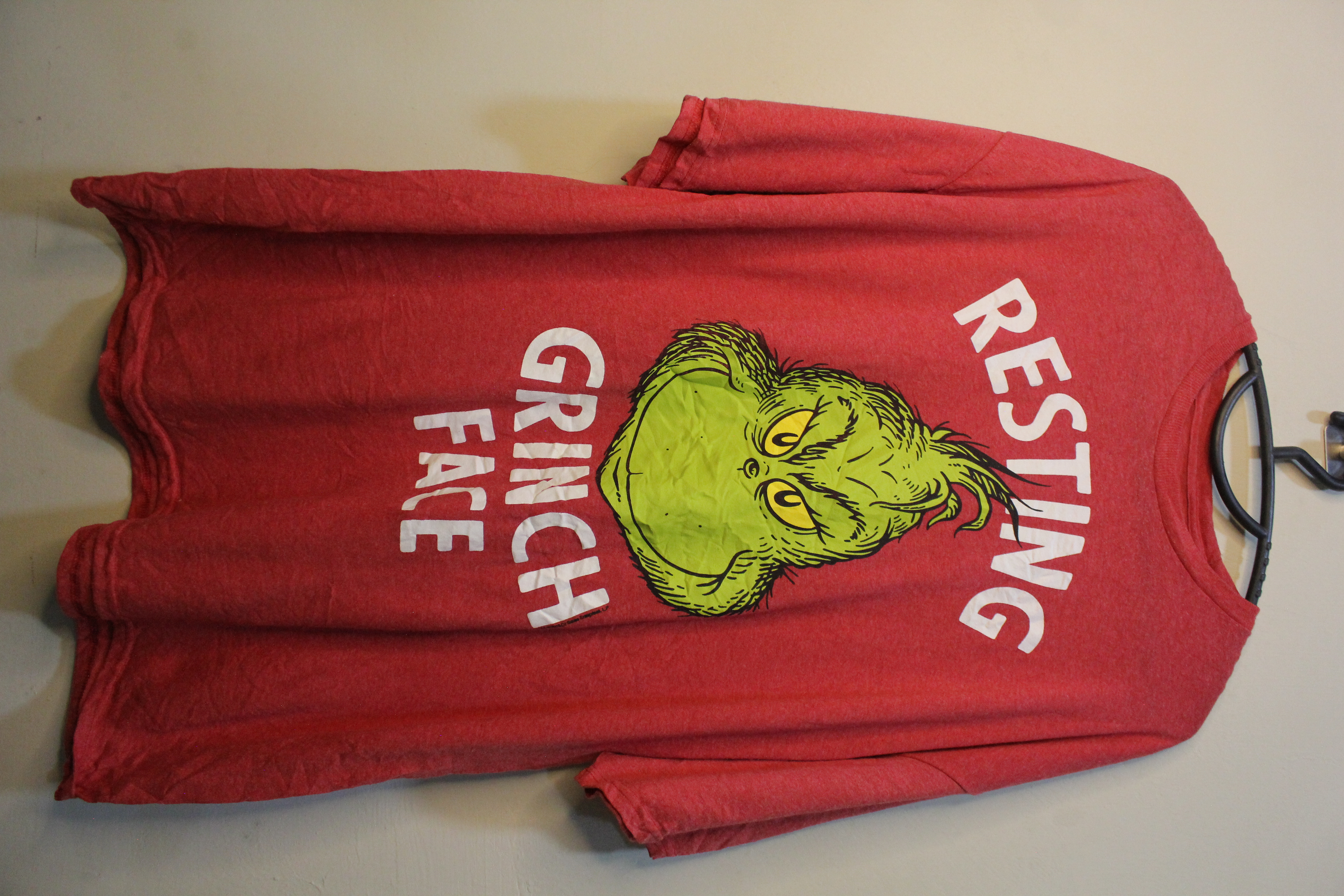 Resting Grinch Face T-shirt