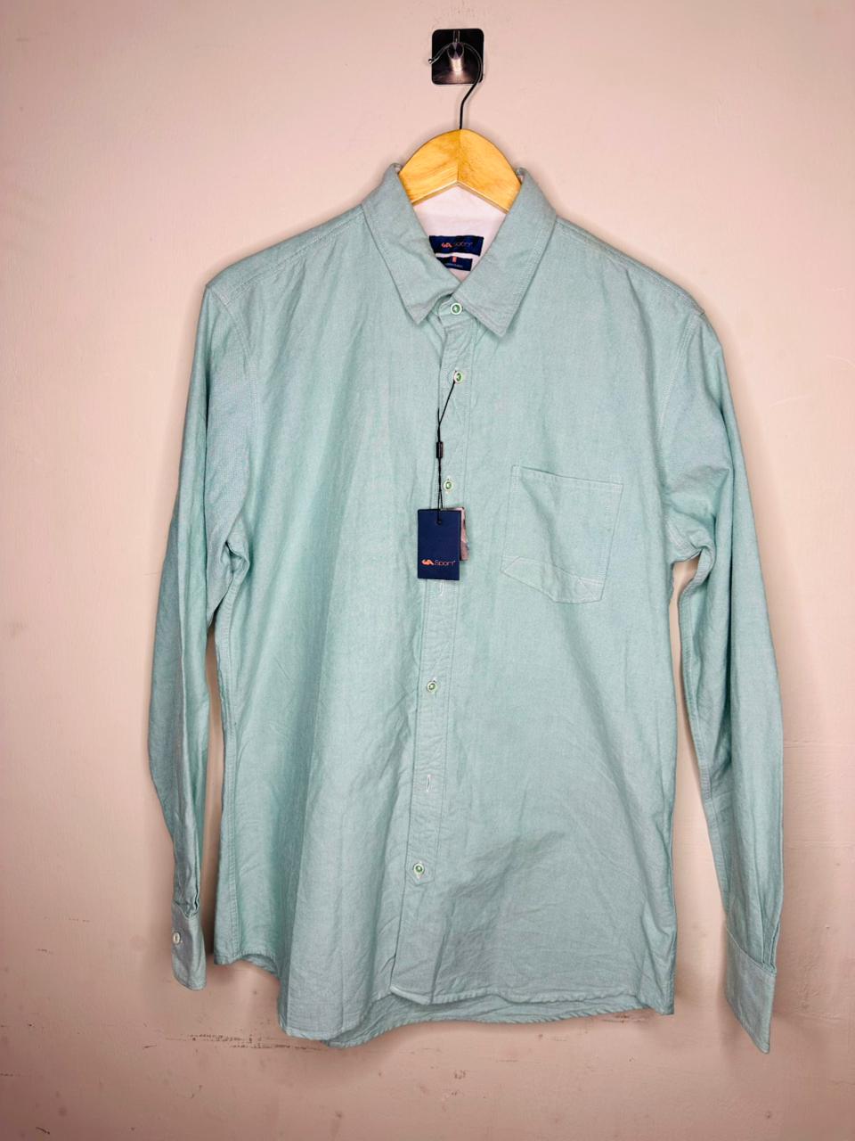 Light Green Long Sleeve Shirt