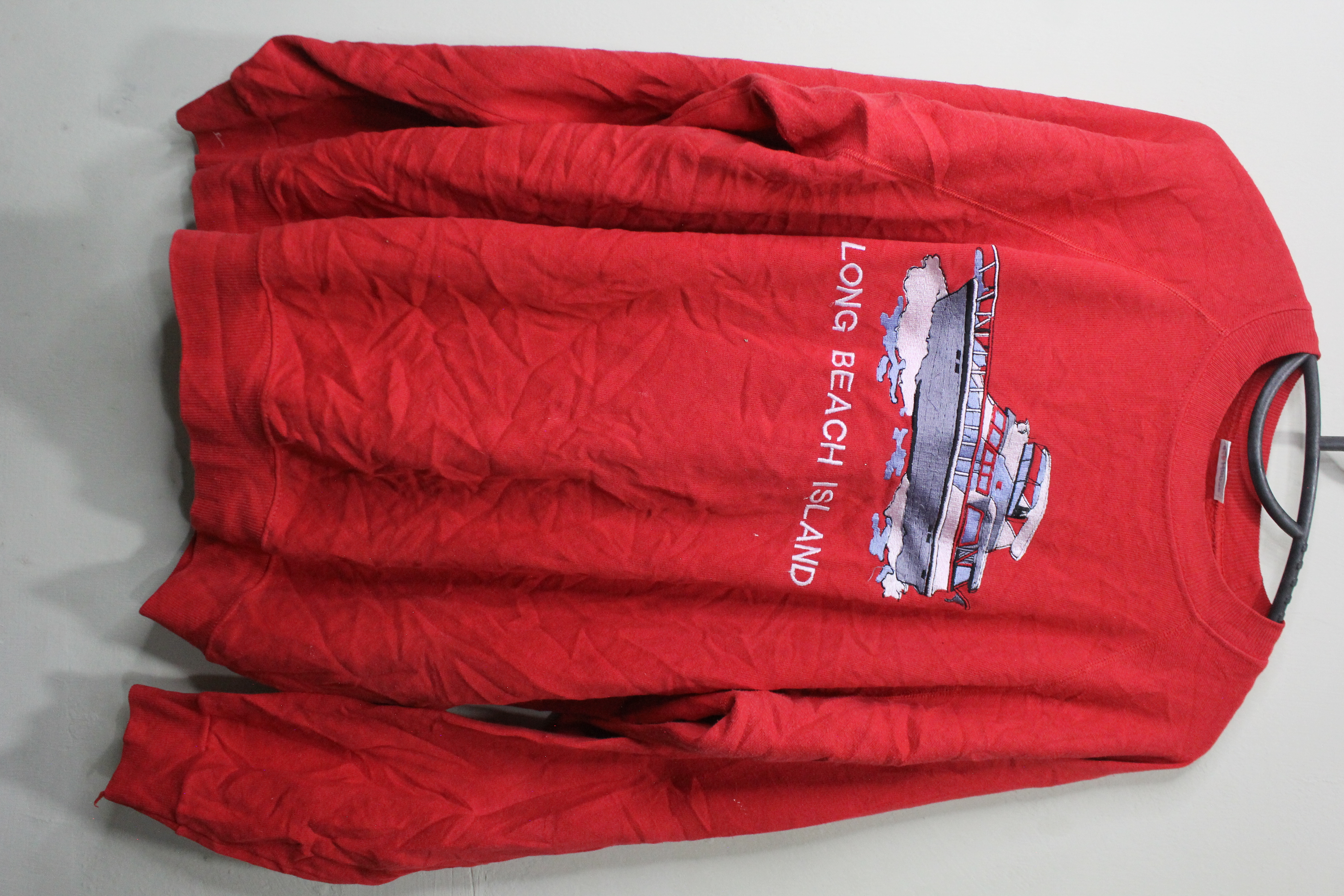 Long Beach Island Red Sweatshirt