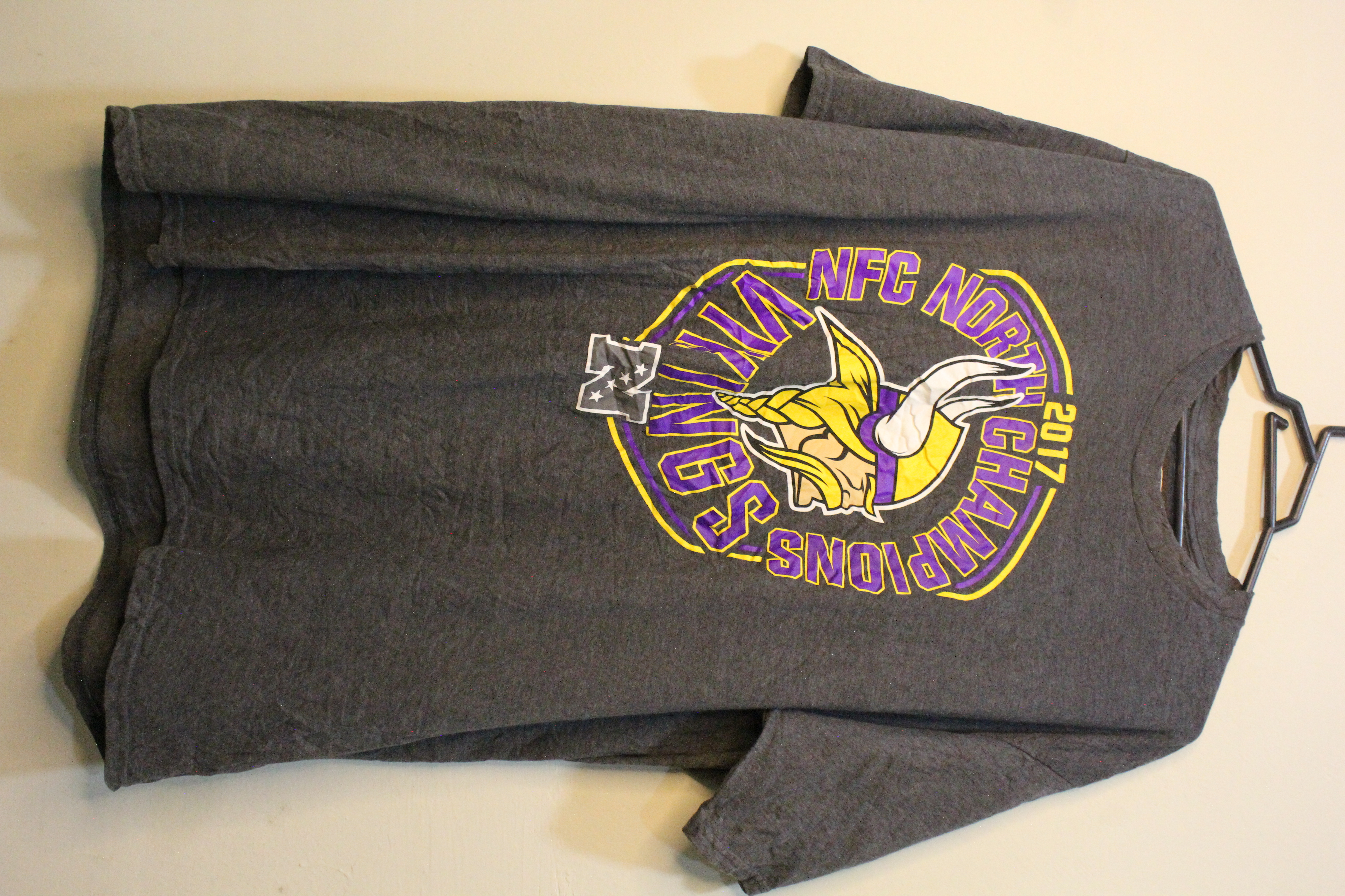 Minnesota Vikings 2017 NFC North Champions T-shirt