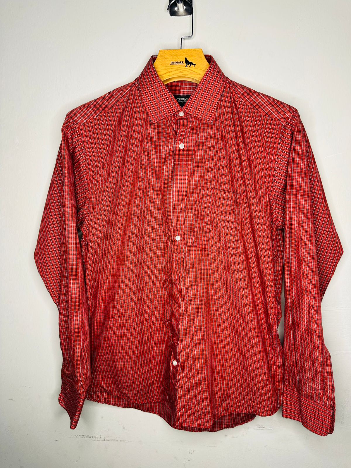 Red Checkered Men's Shirt