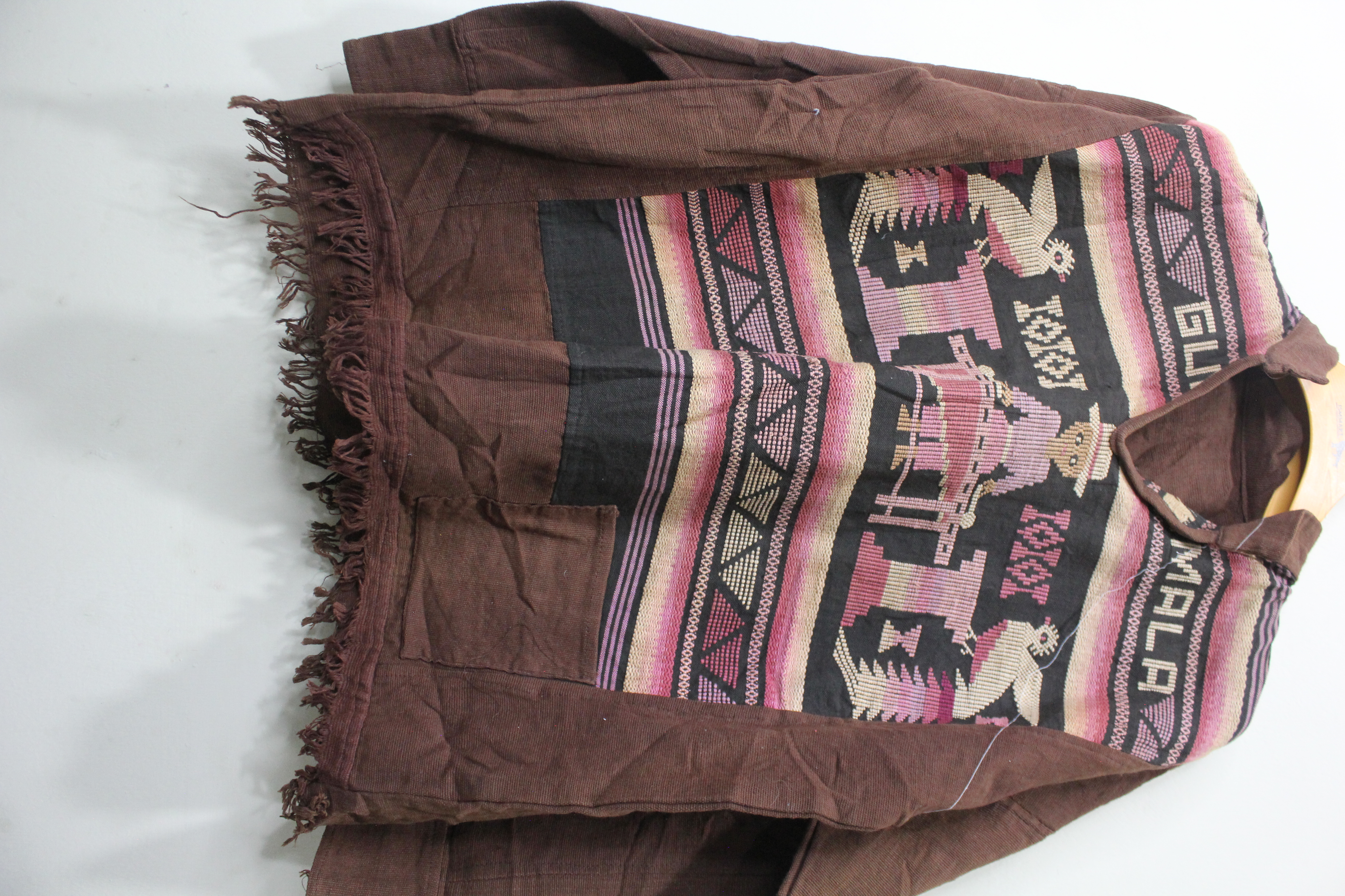 Guatemalan Handwoven Poncho