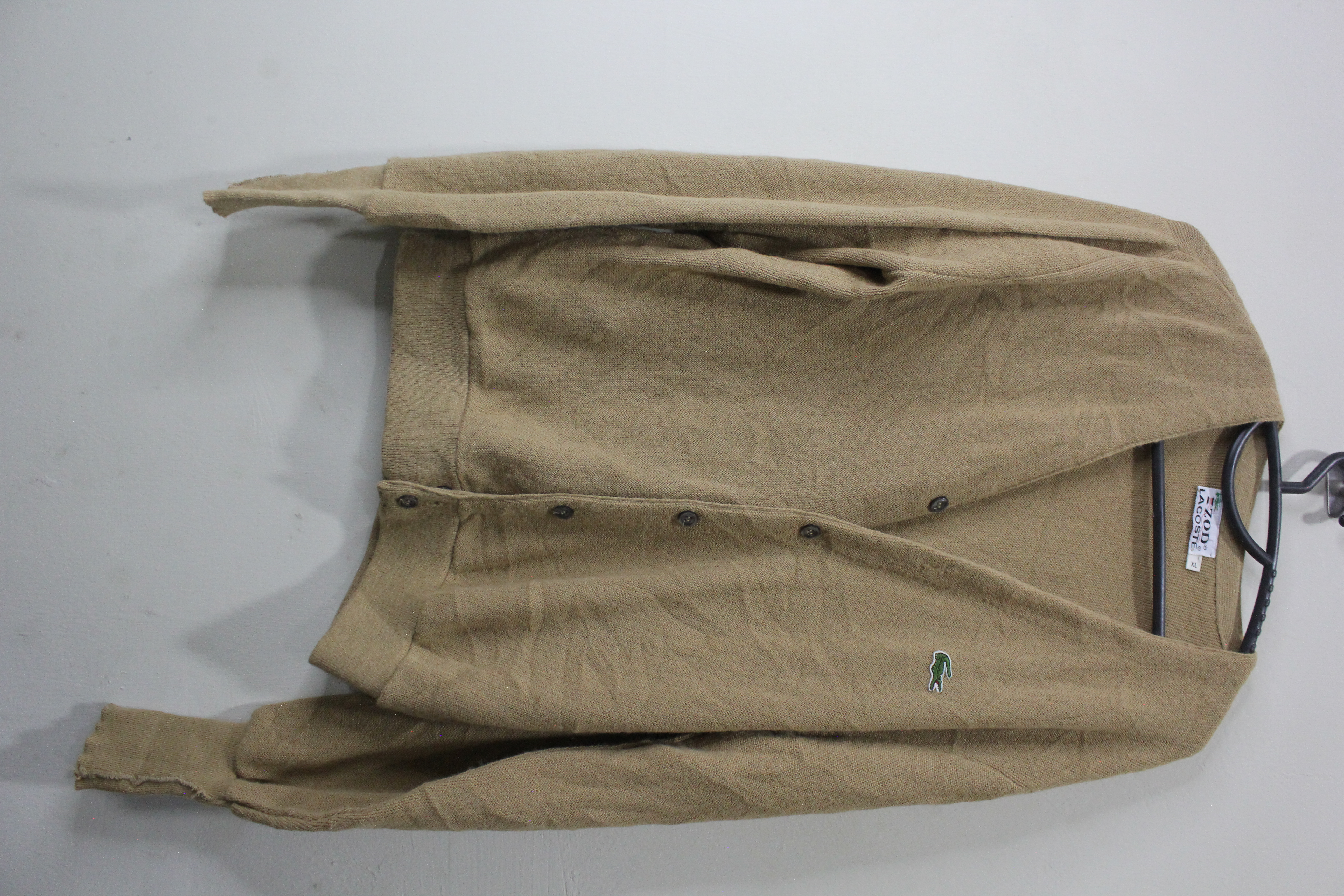 Beige Lacoste Cardigan