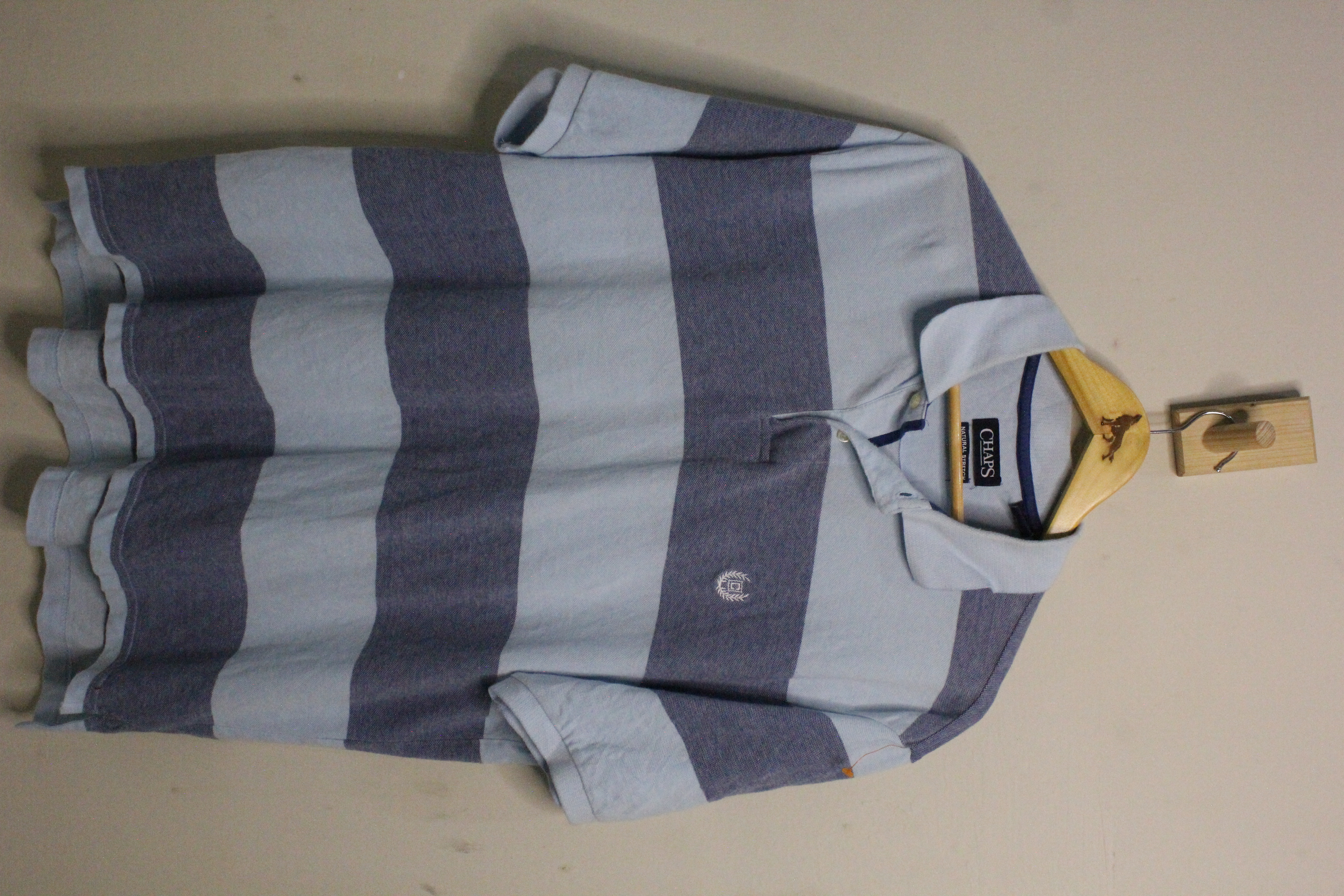 Men's Striped Polo Shirt