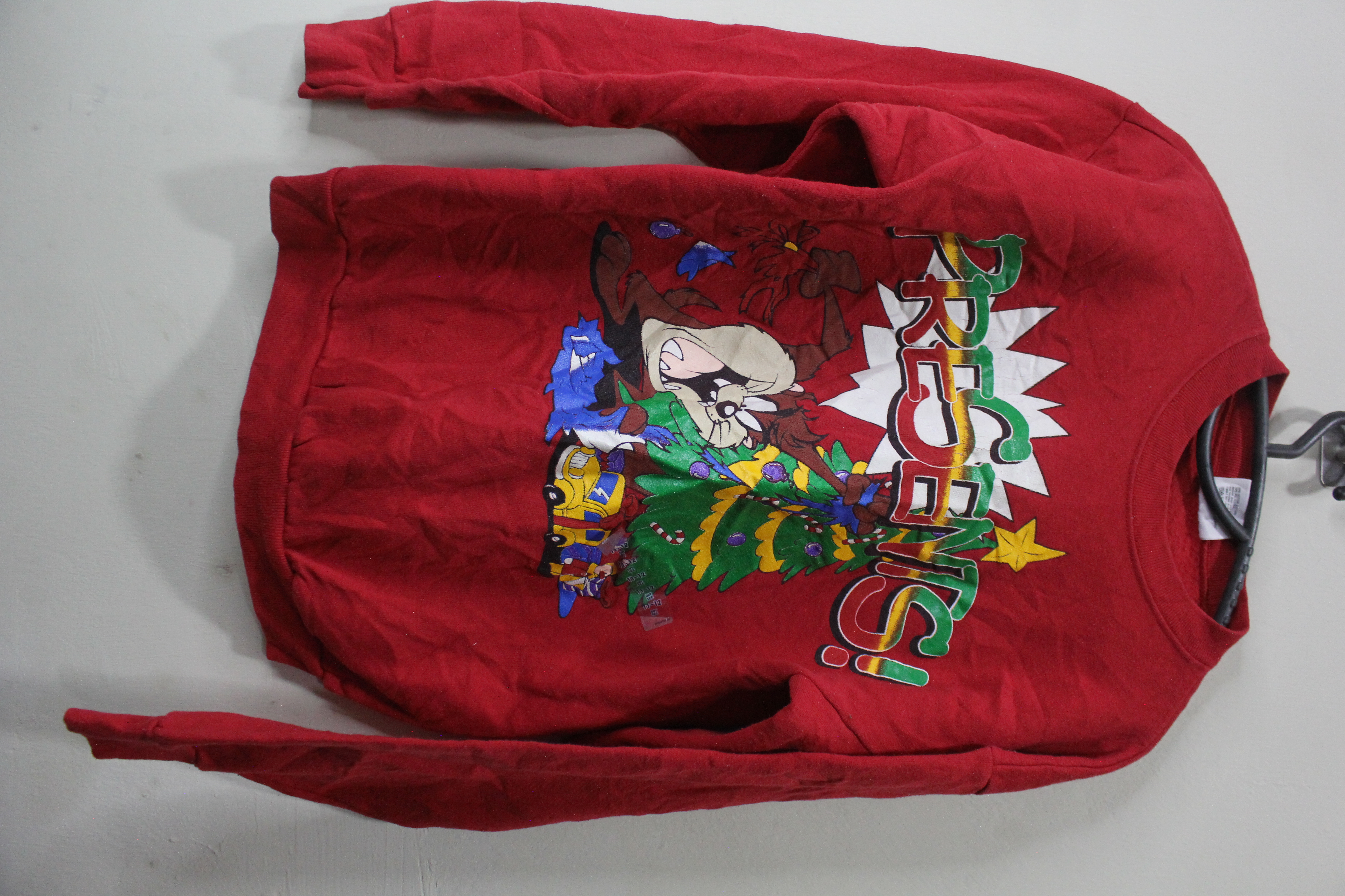 Looney Tunes Red Christmas Sweatshirt