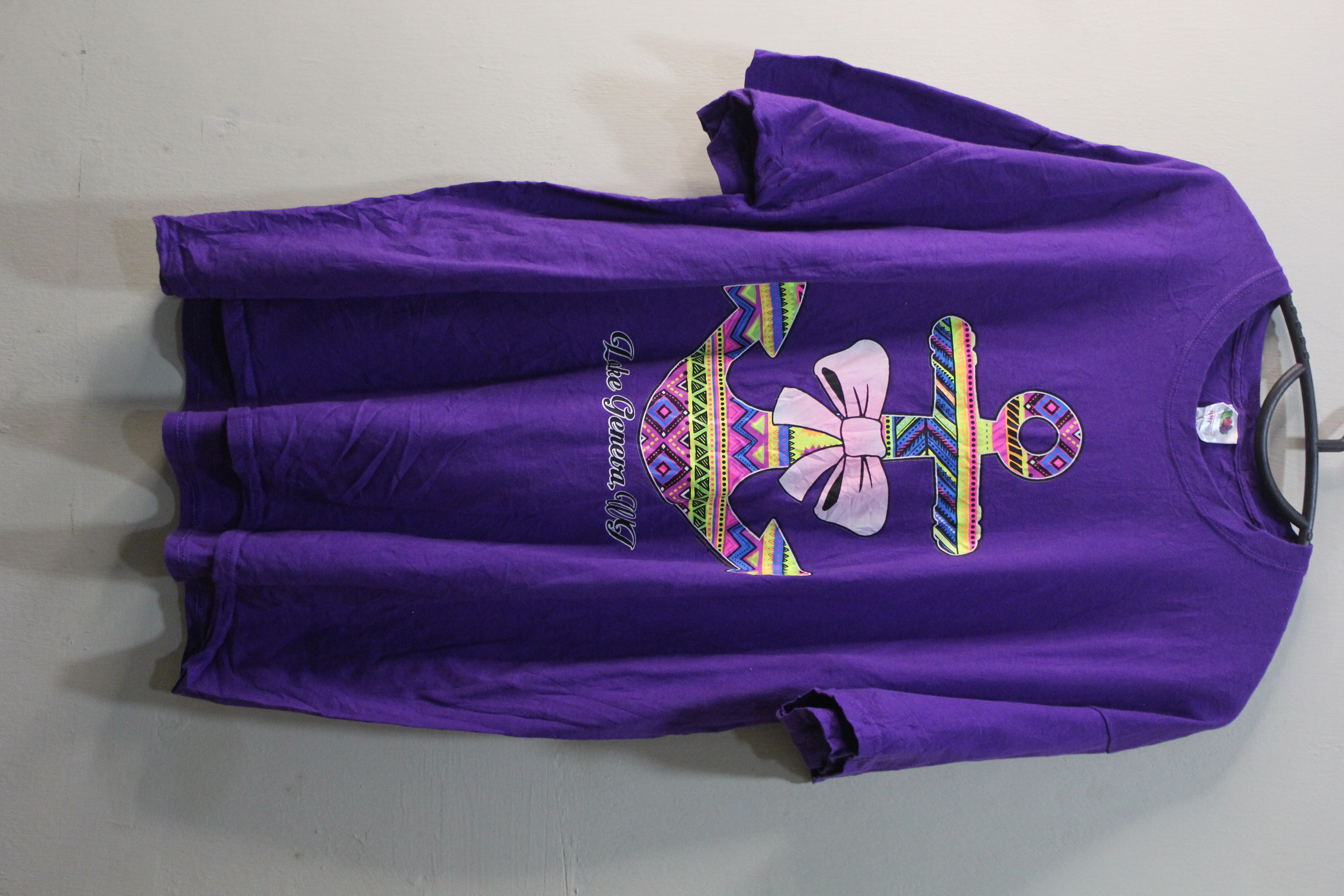 Purple Graphic T-Shirt