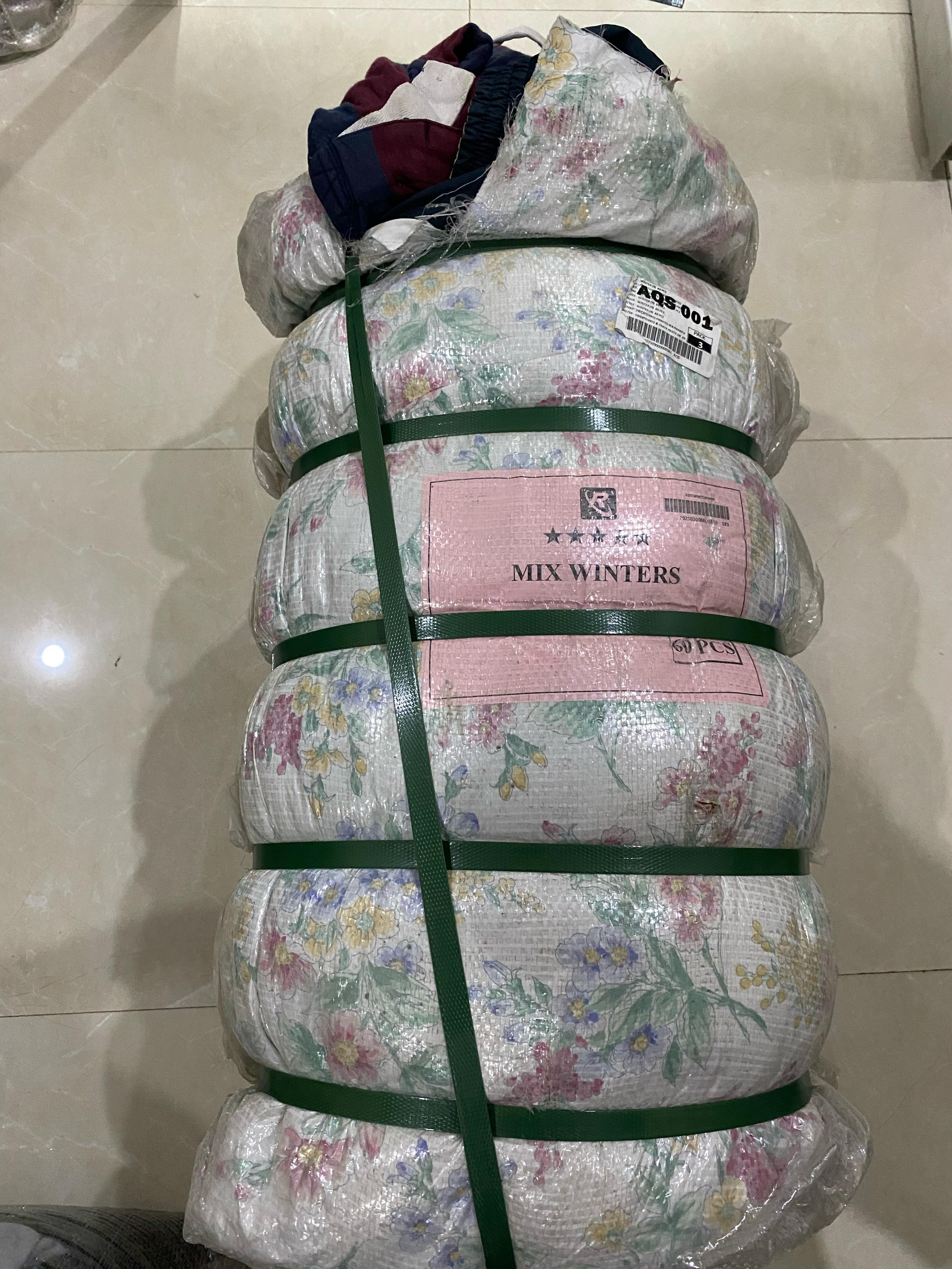 Mixed Winter Clothes Bale