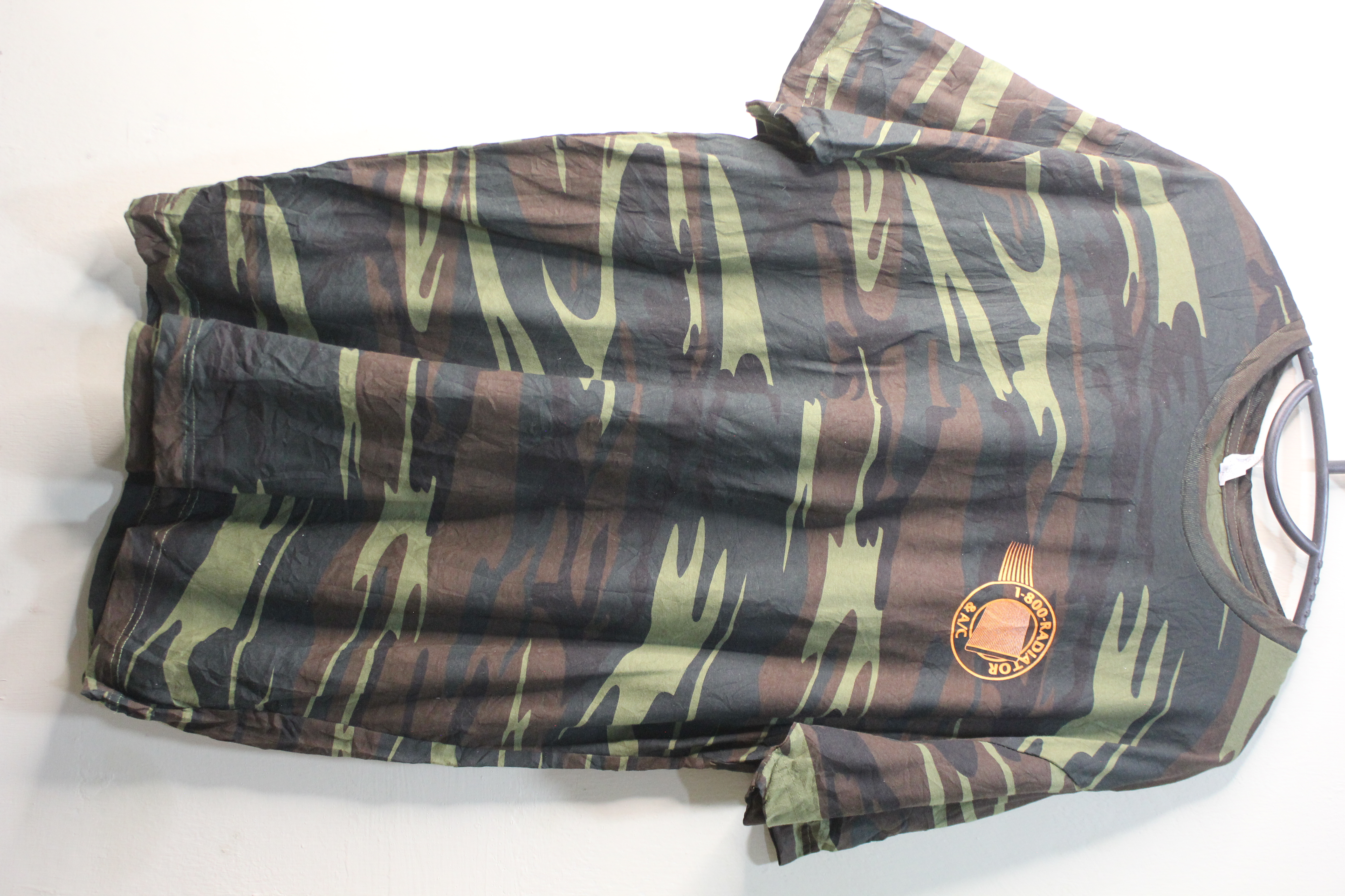 Camouflage Print T-Shirt