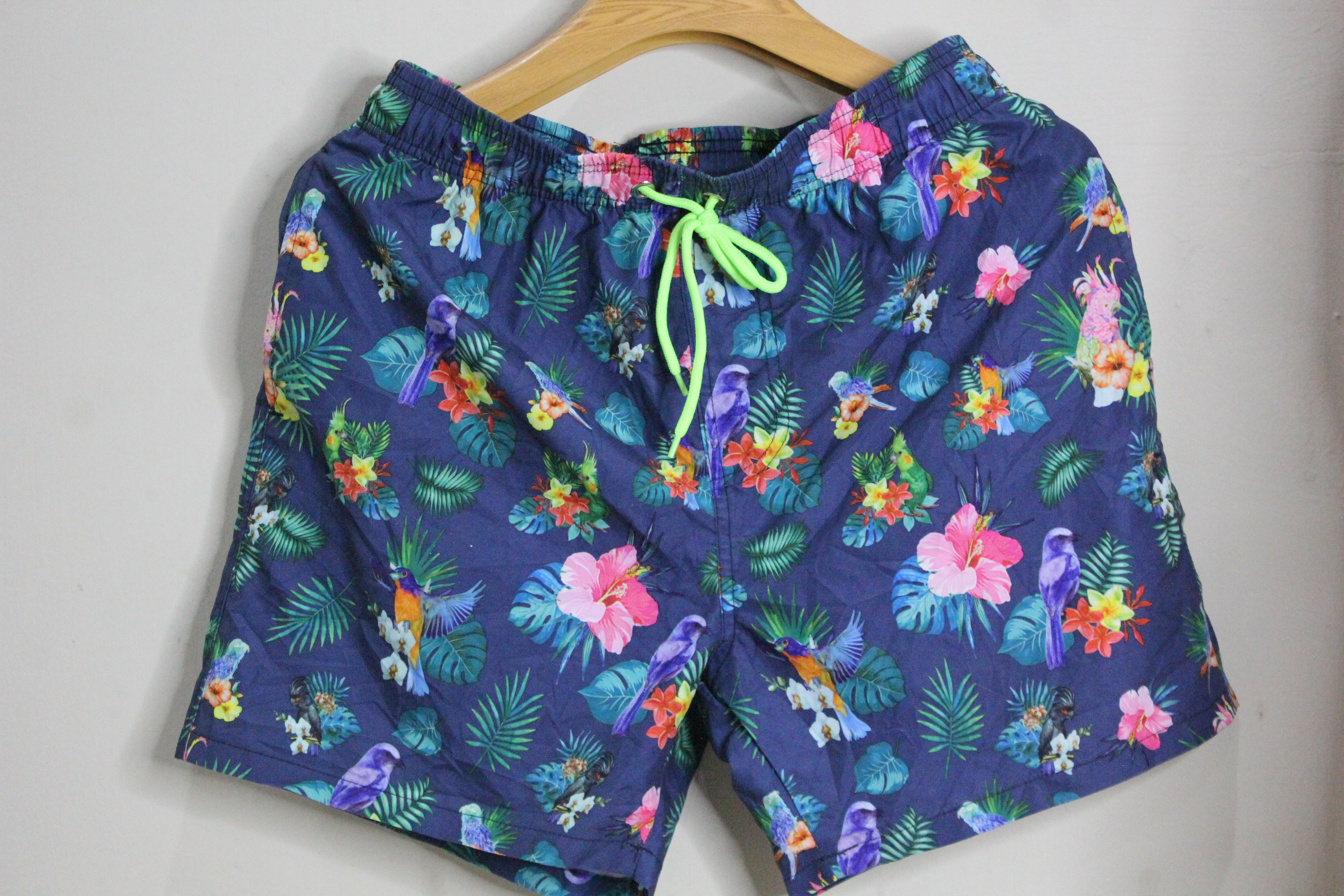 Men's Tropical Print Swim Shorts