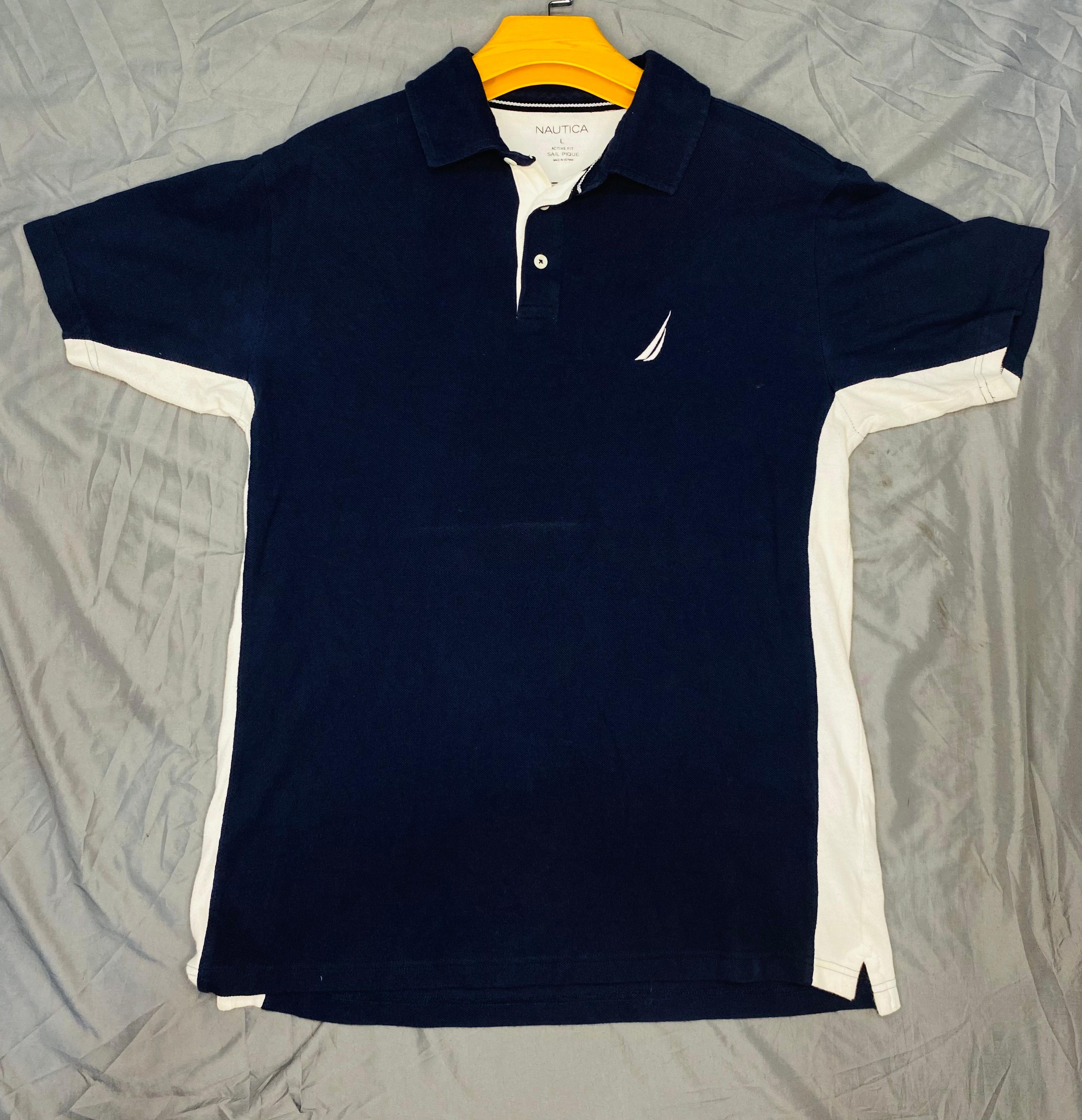 Nautica Navy Blue Polo Shirt
