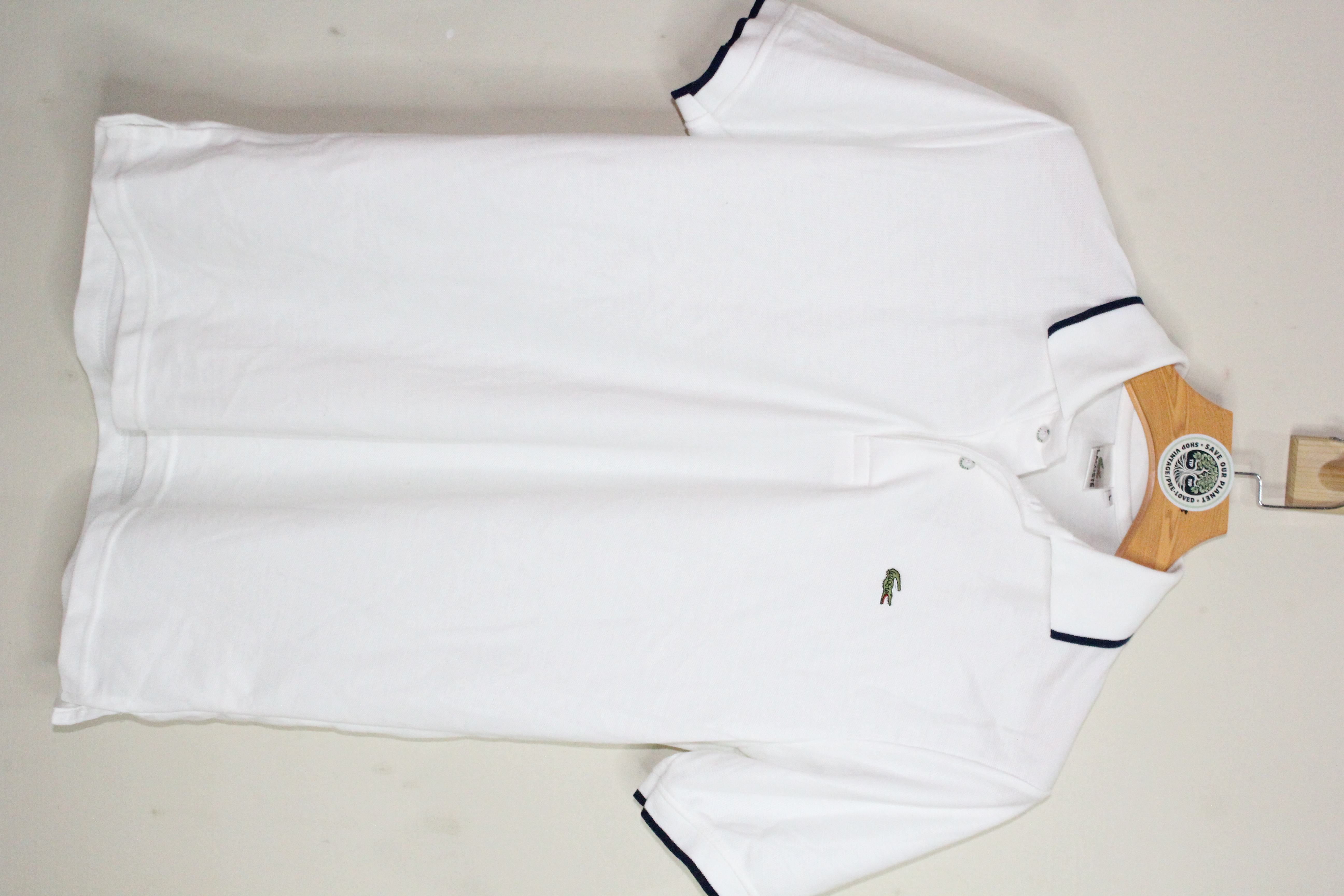 Lacoste White Polo Shirt