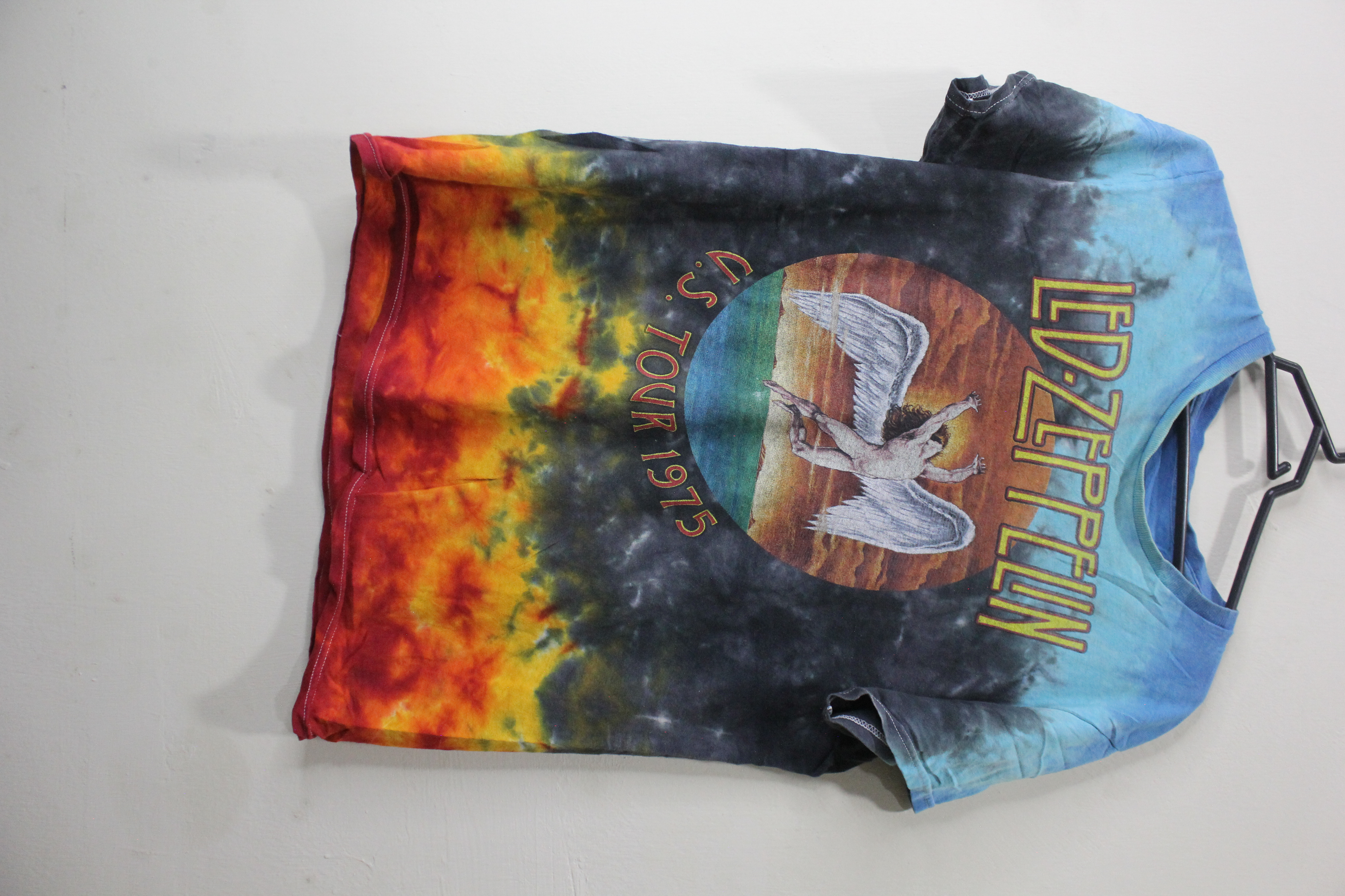 Led Zeppelin US Tour 1975 Tie-Dye T-Shirt