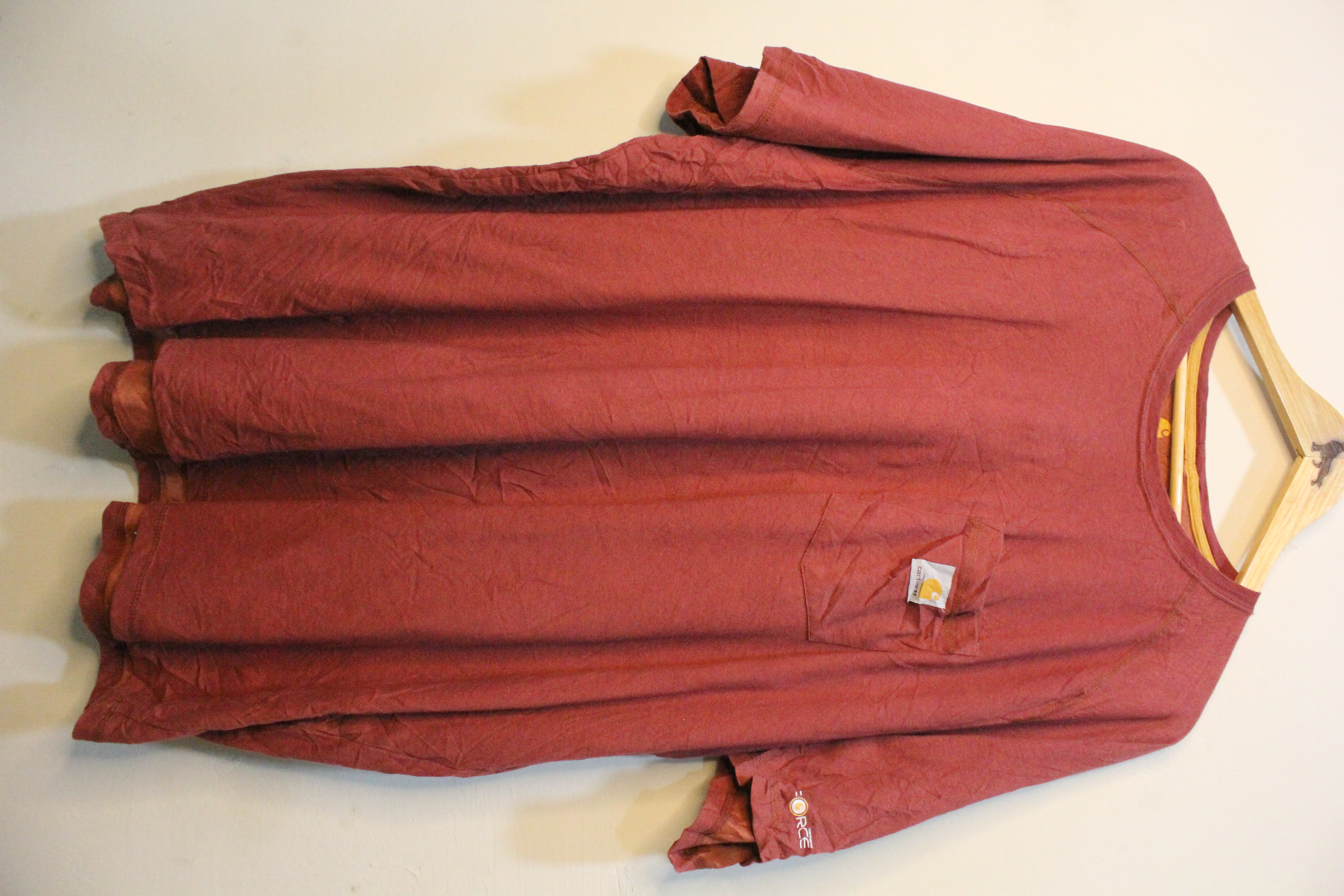 Maroon Loose Fit T-Shirt