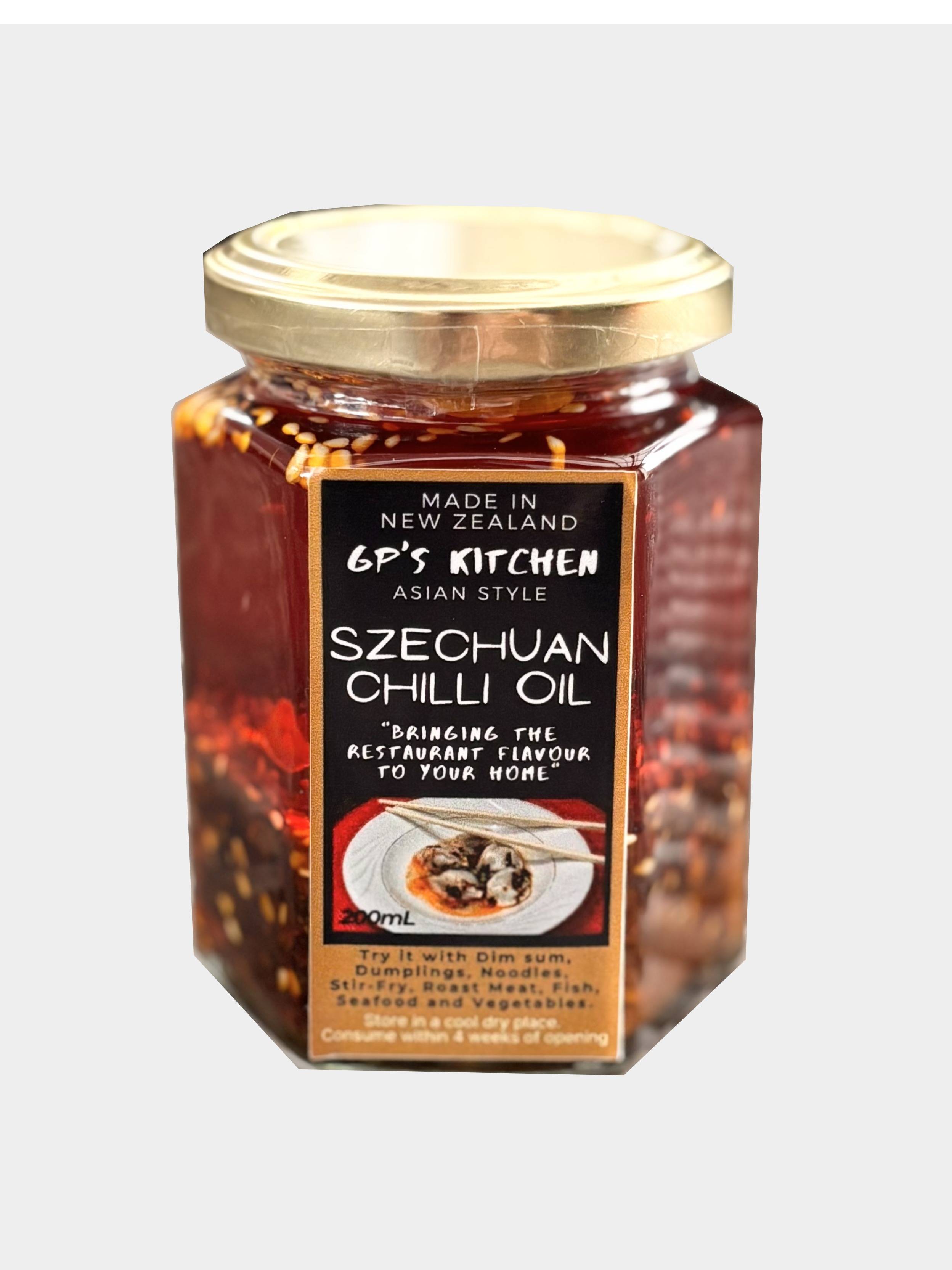 GP's Szechuan Chilli Oil