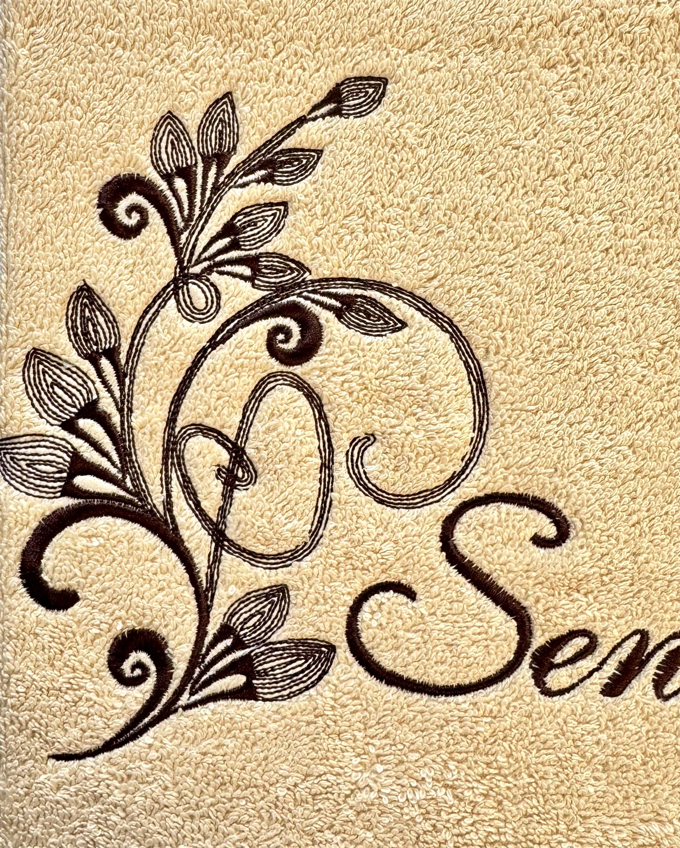 Siuvinėtas rankšluostis „Seneliui“