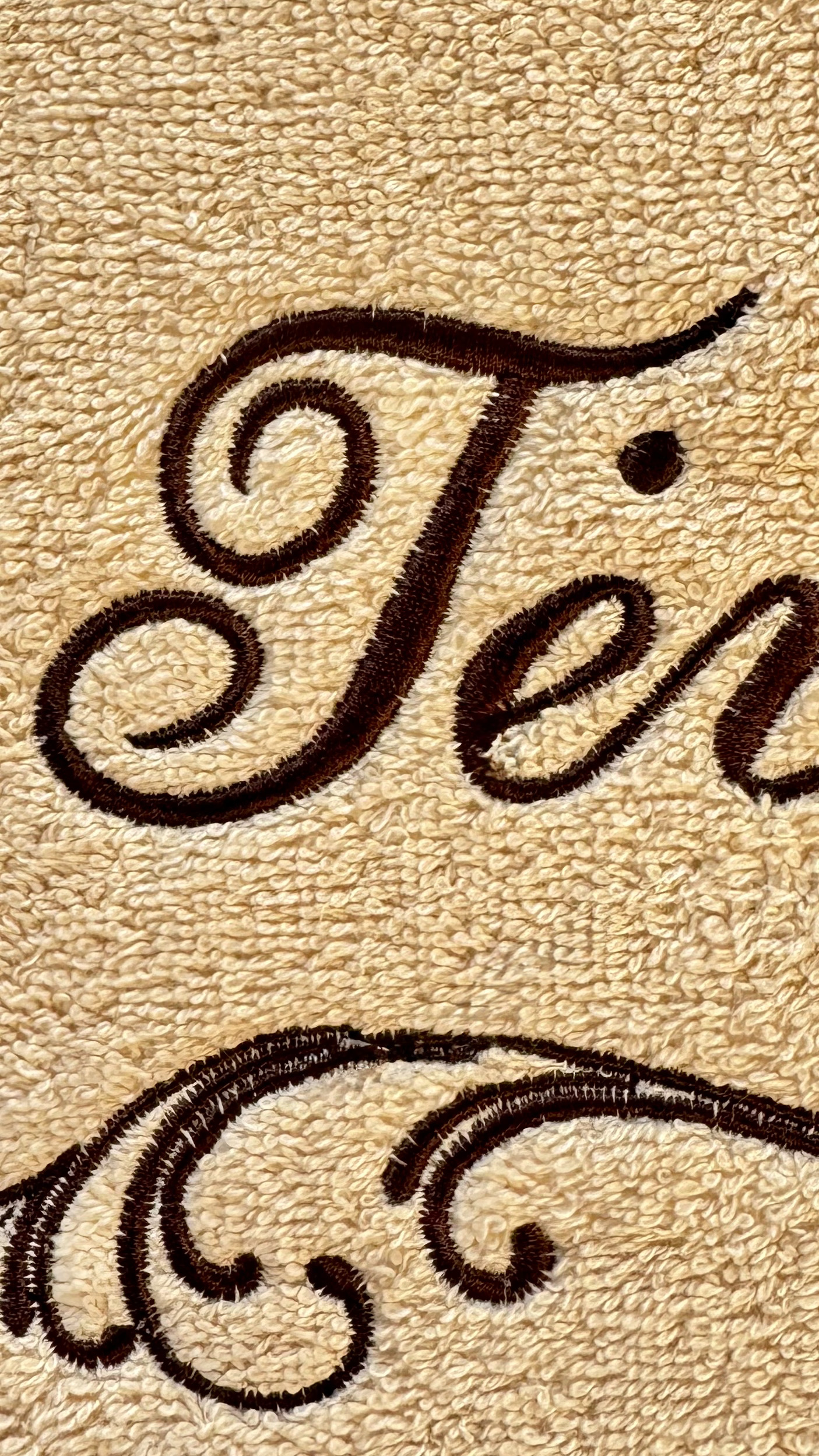 Siuvinėtas rankšluostis „Tėveliui“