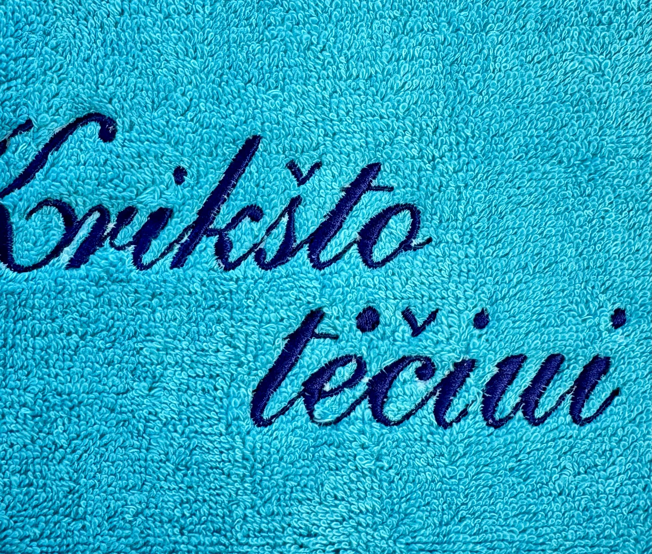 Siuvinėtas rankšluostis „Kriksto tėčiui“