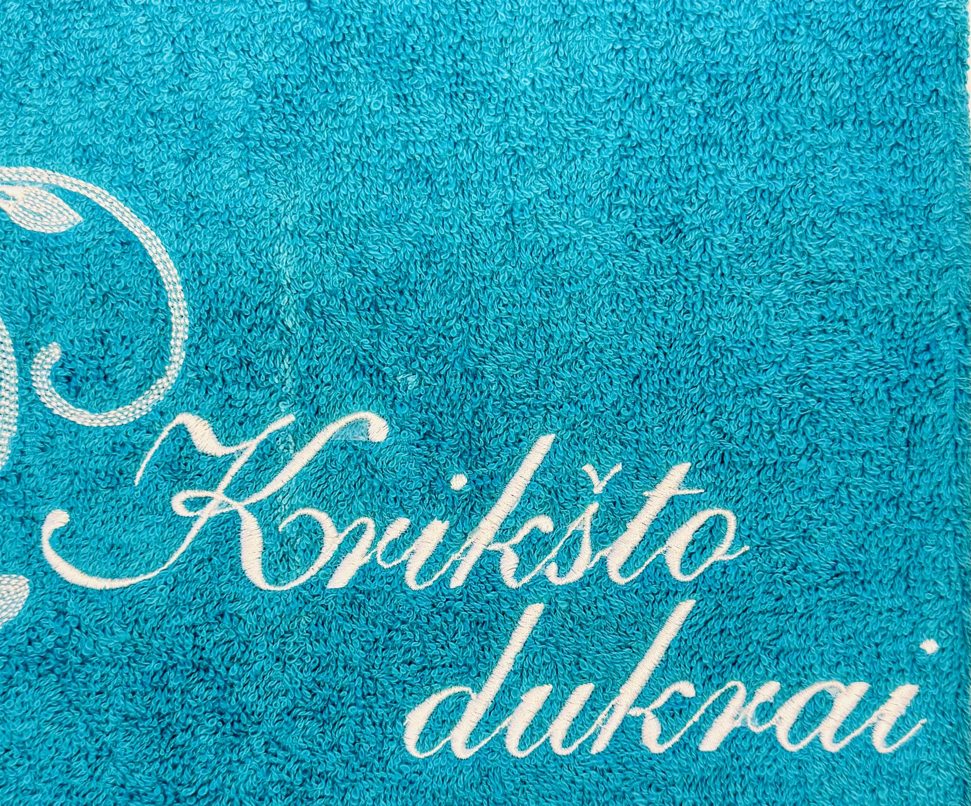Siuvinėtas rankšluostis „Kriksto dukrai“
