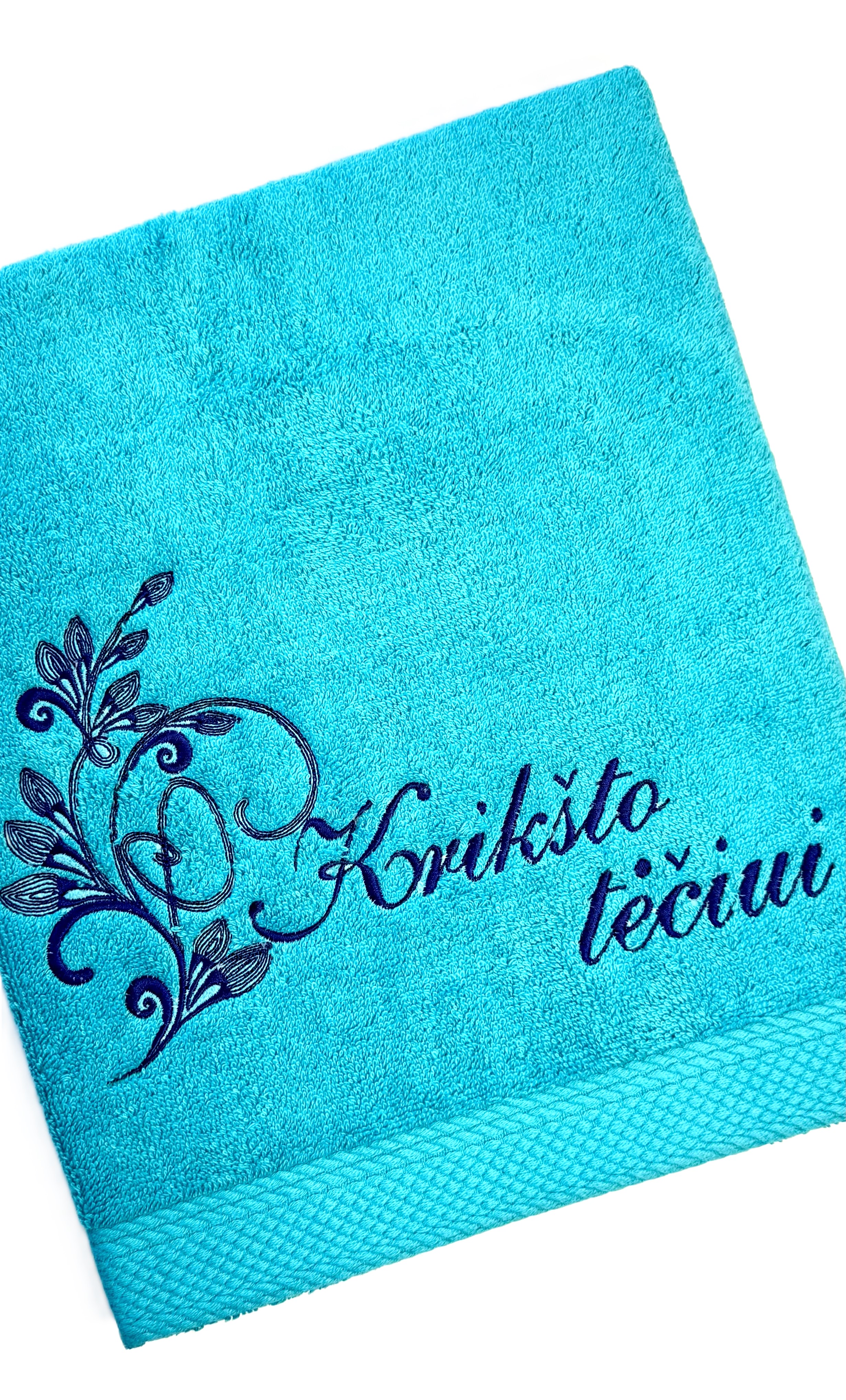 Siuvinėtas rankšluostis „Kriksto tėčiui“