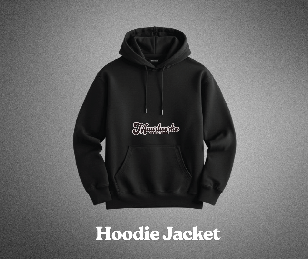 Hoodie Jacket with Custom Print