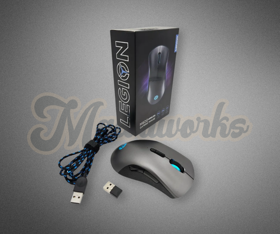 Lenovo Legion M600 Wireless Gaming Mouse (Tri Connection: 2.4ghz, Bluetooth 5.0 or Wired)