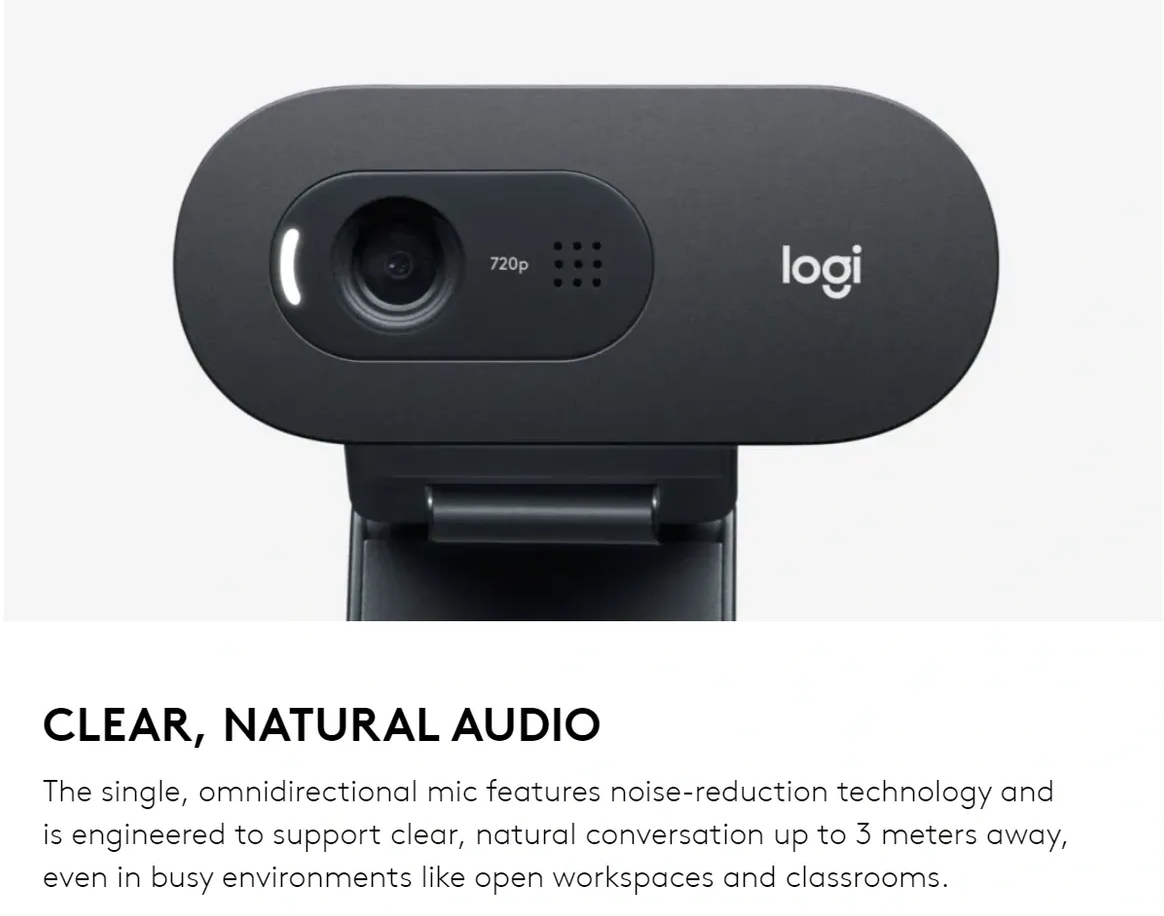 Logitech C505e HD BUSINESS WEBCAM 