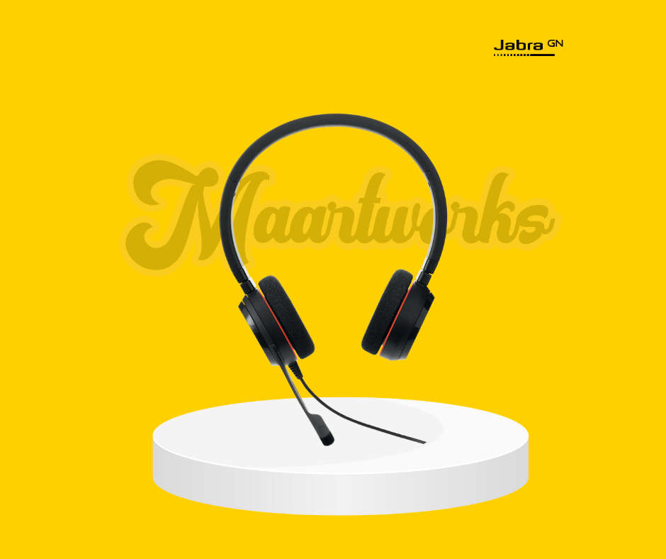 Jabra EVOLVE 20 headset with quality microphone