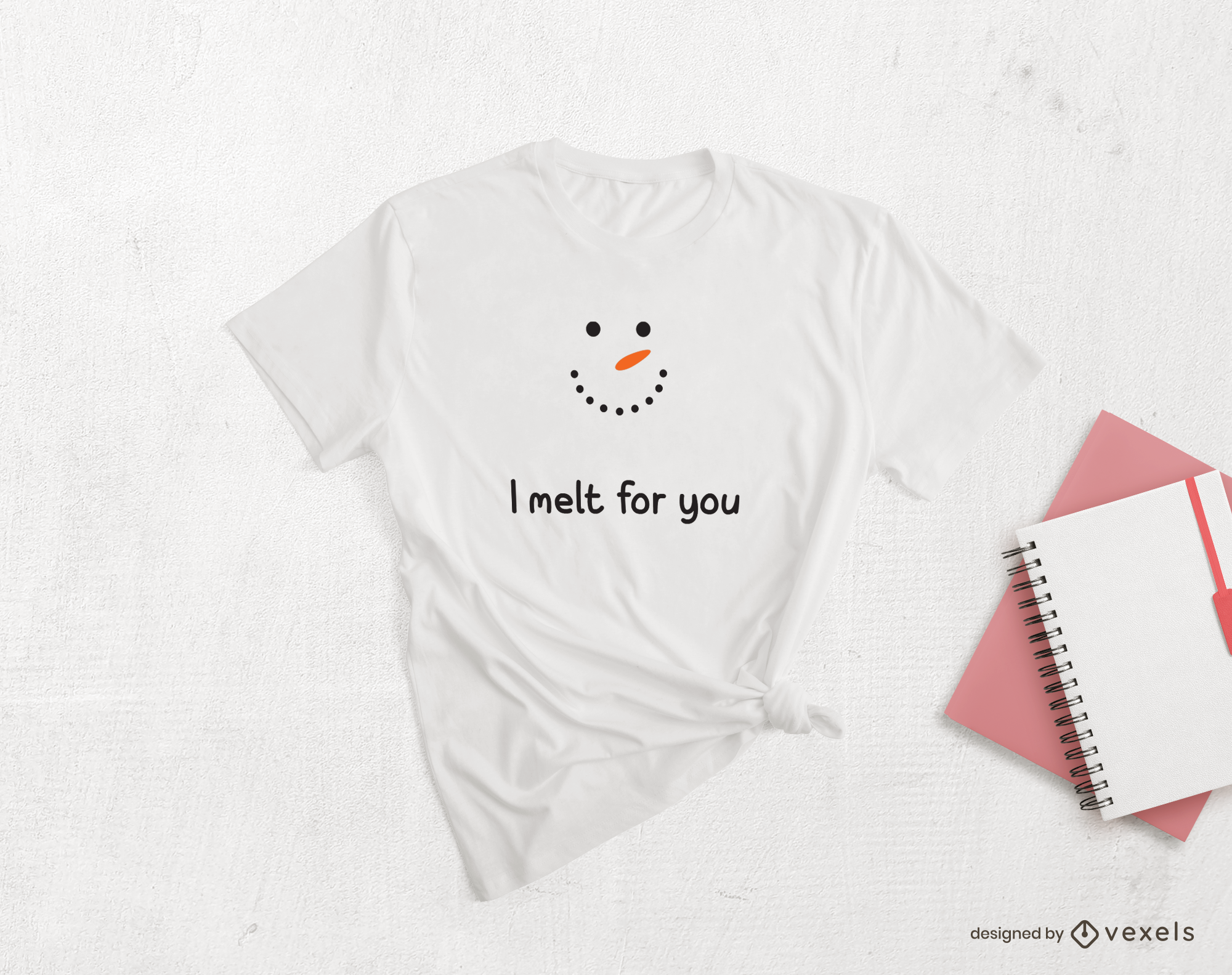I melt for you – the most romantic winter T-shirt ❄️