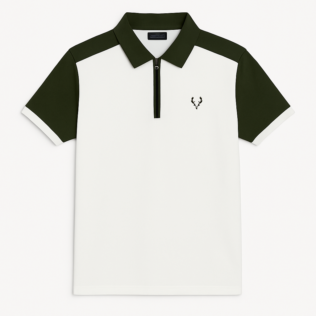 Classic Colorblock Polo T-Shirt – Men’s Fashion