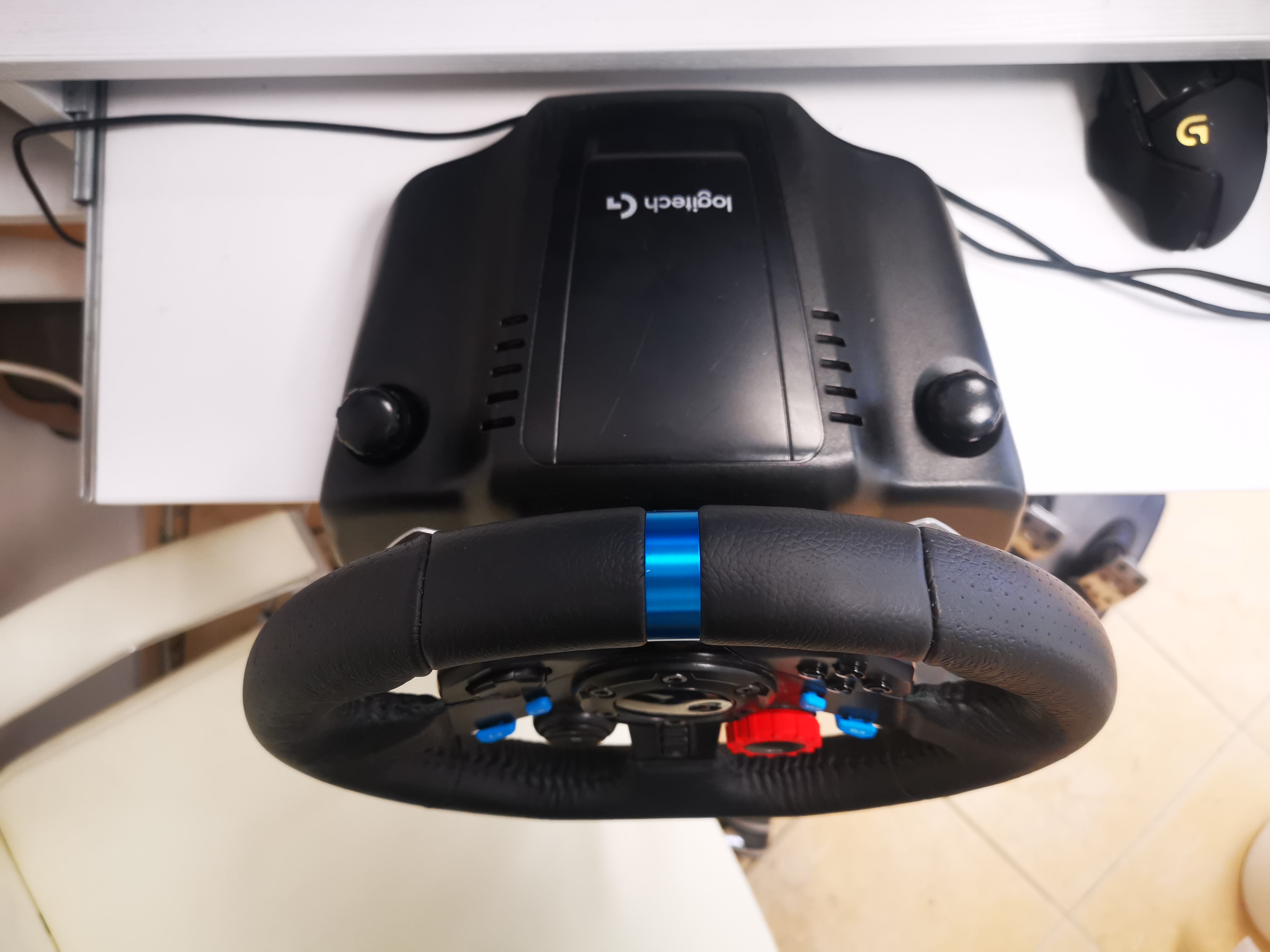 Žaidimų vairas Logitech G29