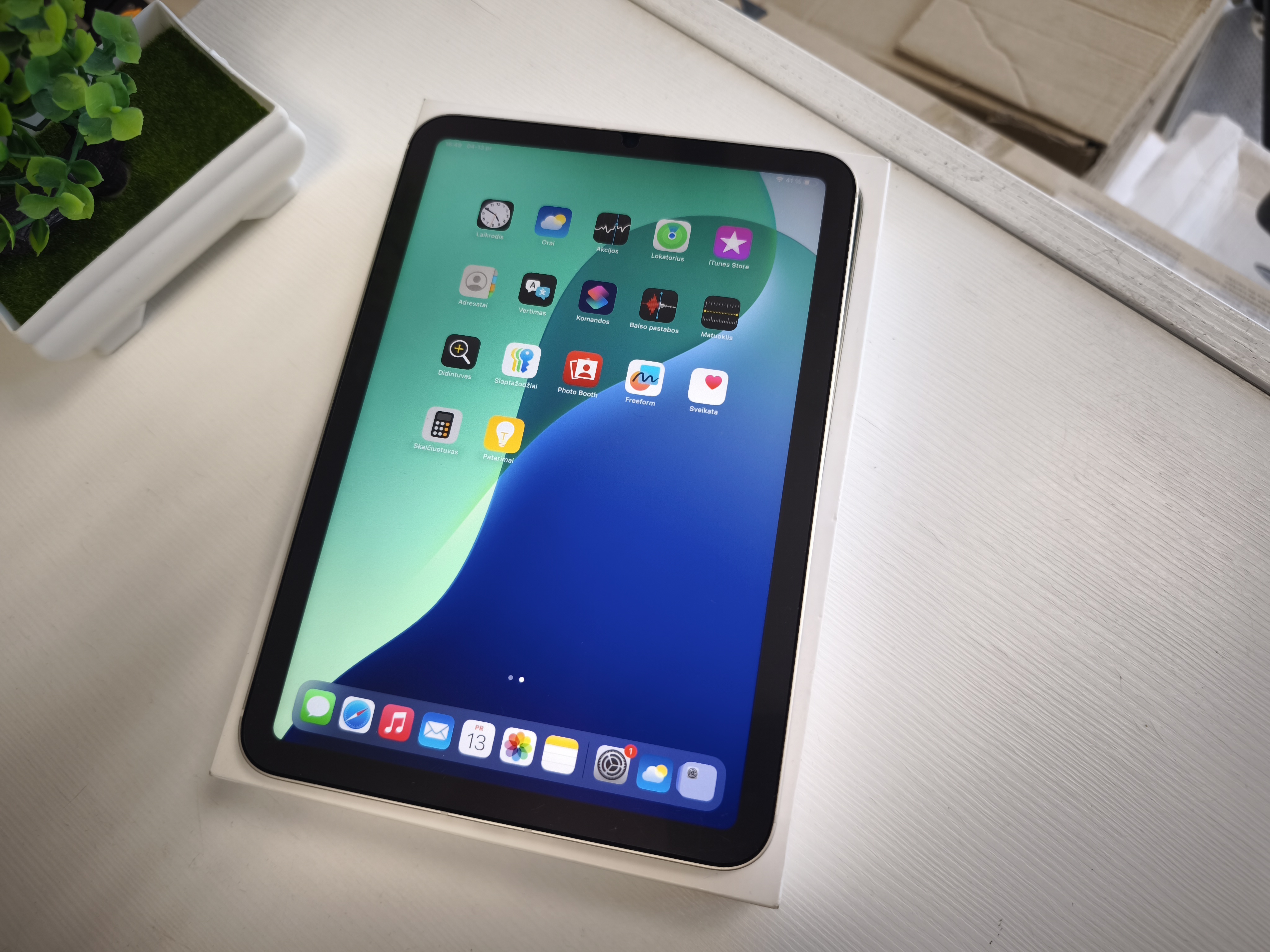 iPad Mini A17 Pro 100% baterija WiFi + Cellular