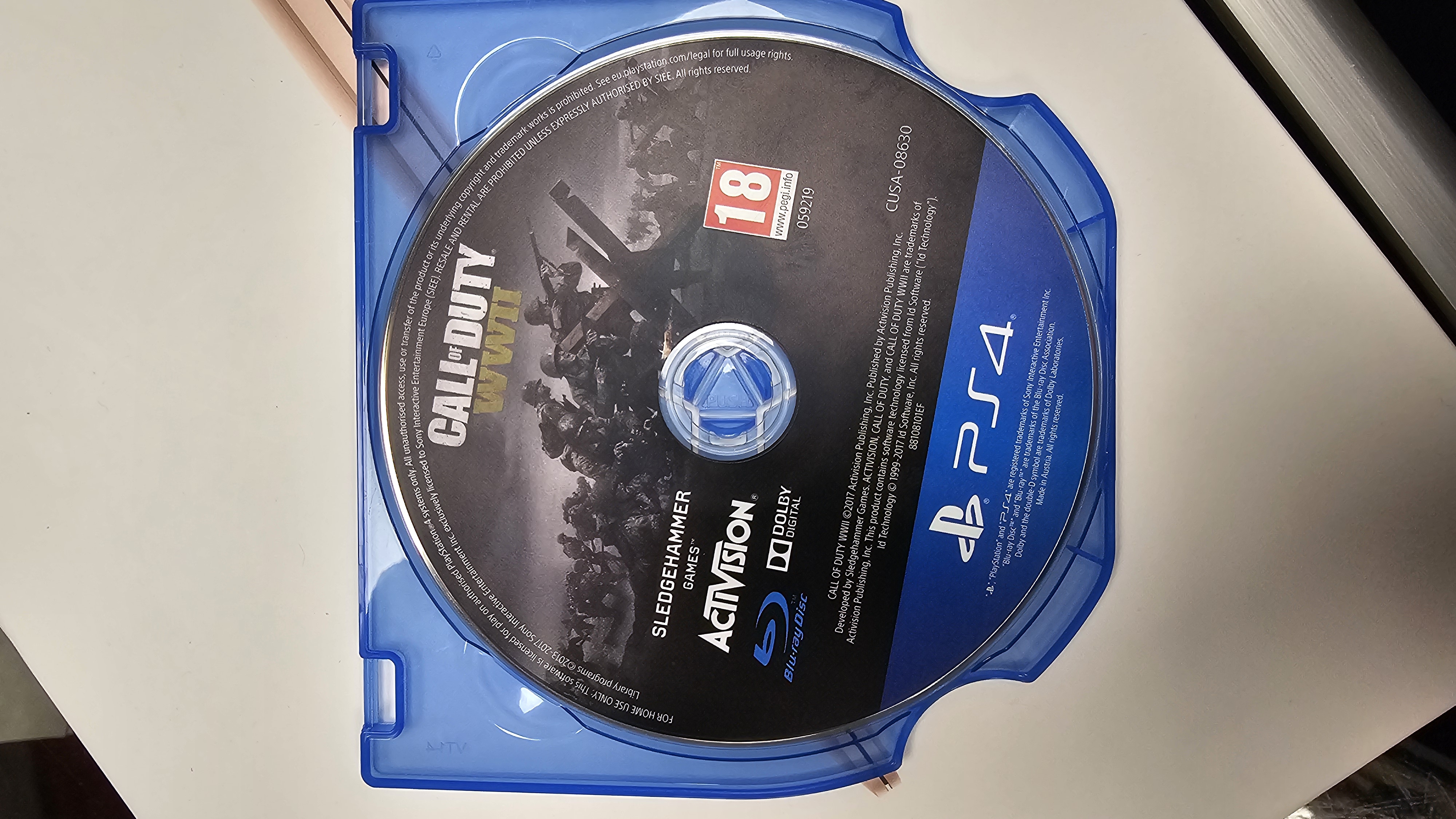 Call of Duty: WWII žaidimas PS4