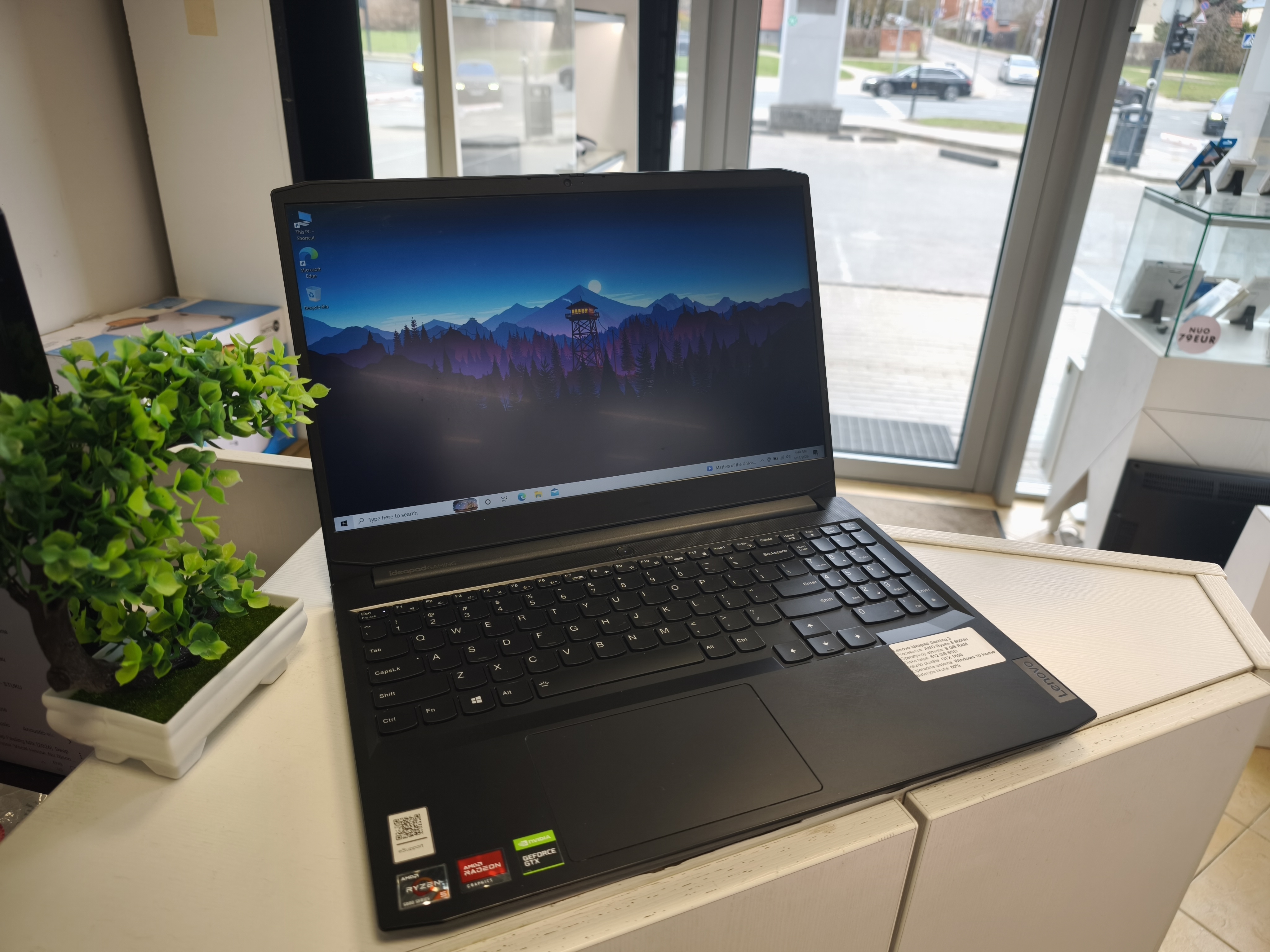 Lenovo Ideapad Gaming 3 Gtx 1650 žaidimų laptopas