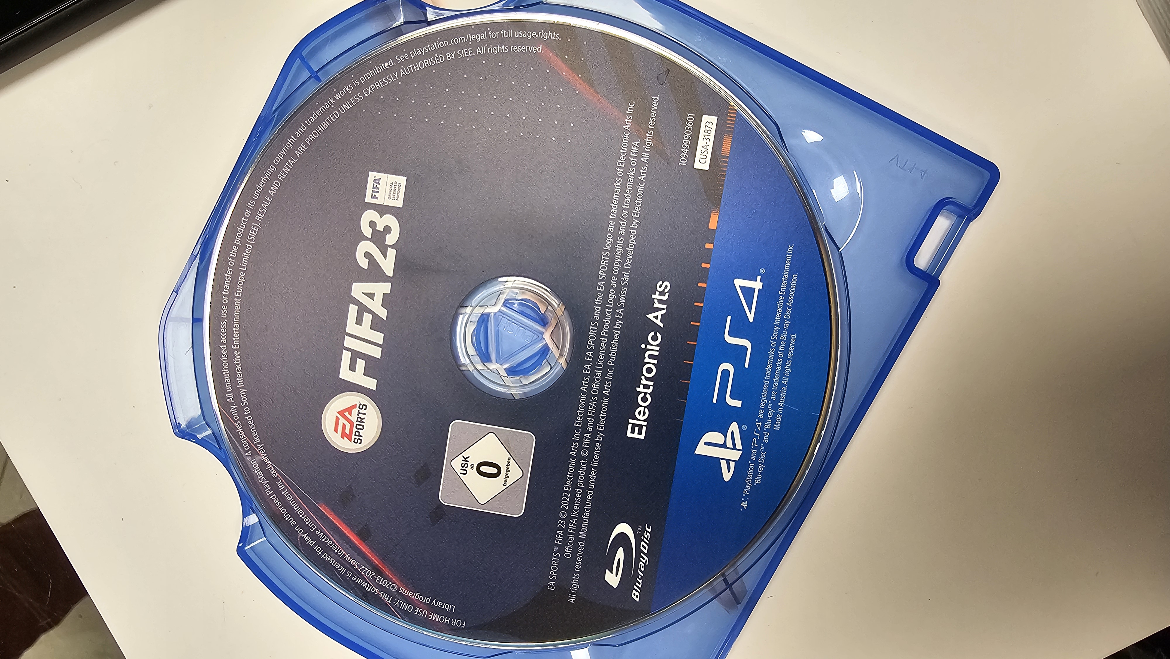 FIFA 23 PS4 žaidimų diskas