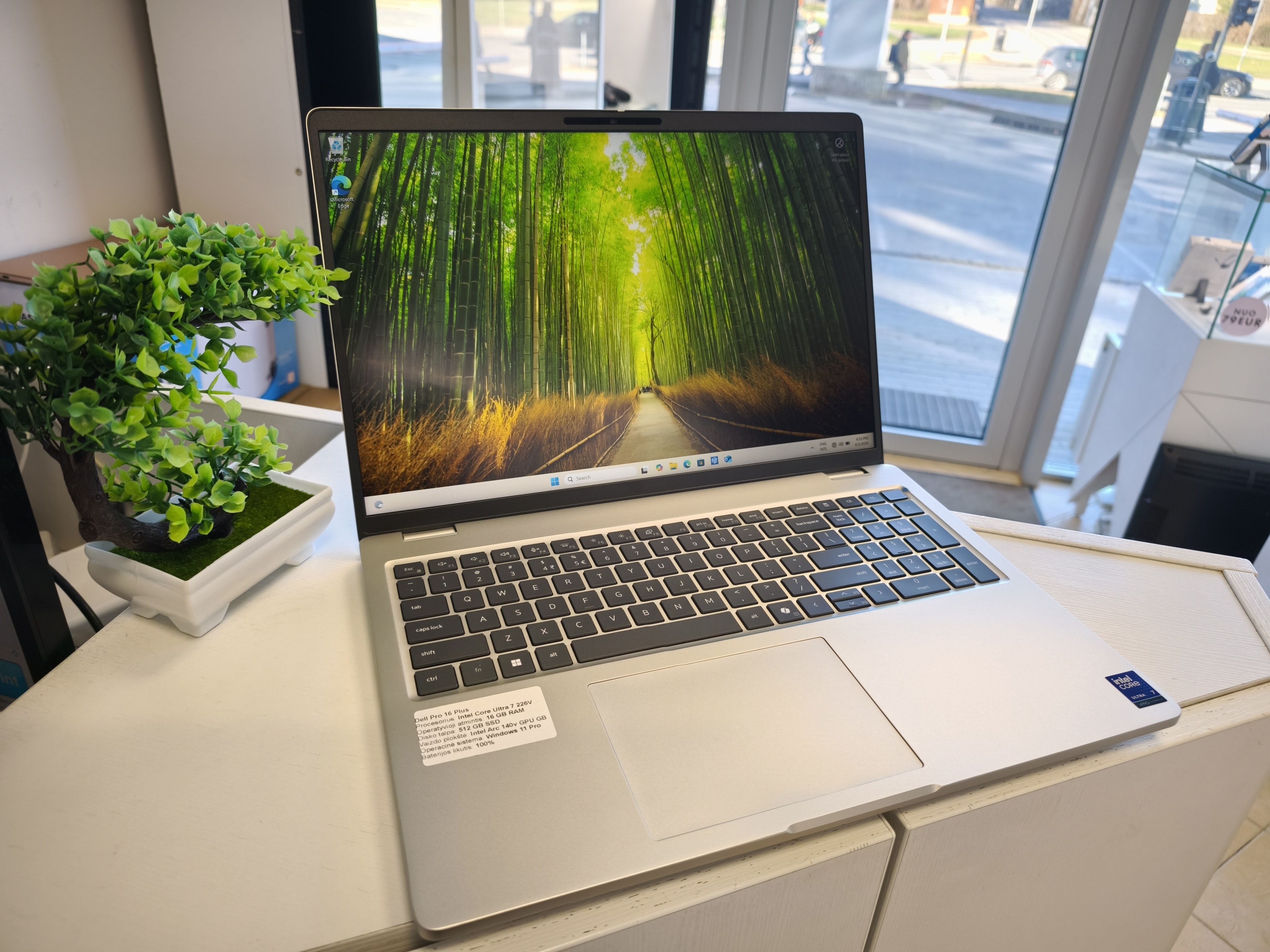 Dell Pro 16 Plus Intel Ultra 7 / 16gb RAM / 512gb