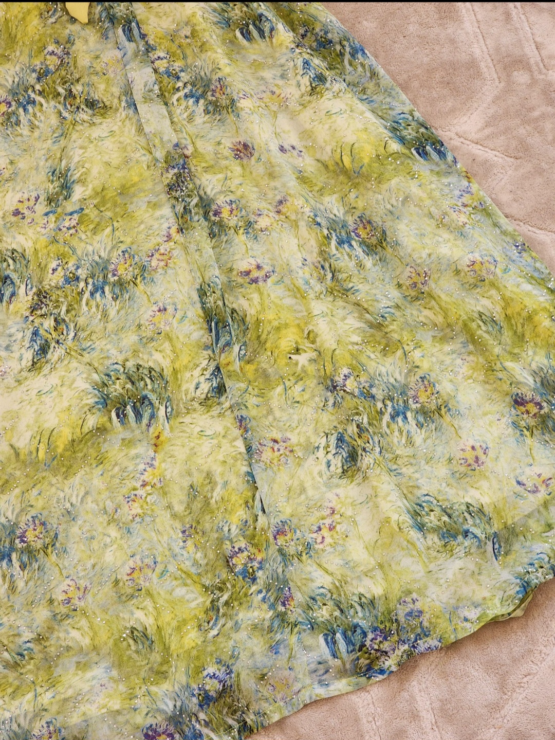 جلابية شيفون مفصص٥